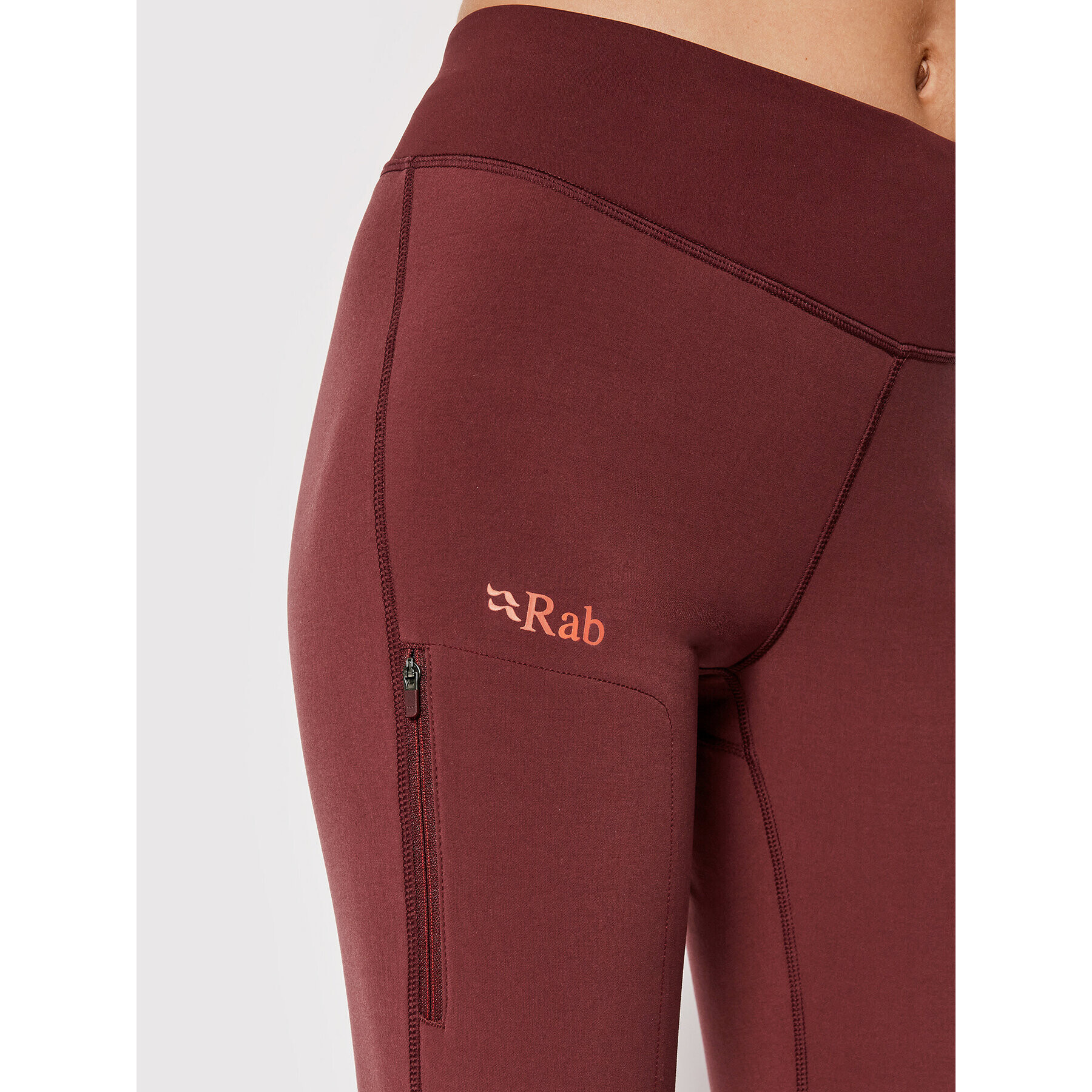 Rab Клин Rhombic Tights QFU-71 DEH-08 Бордо Slim Fit - Pepit.bg