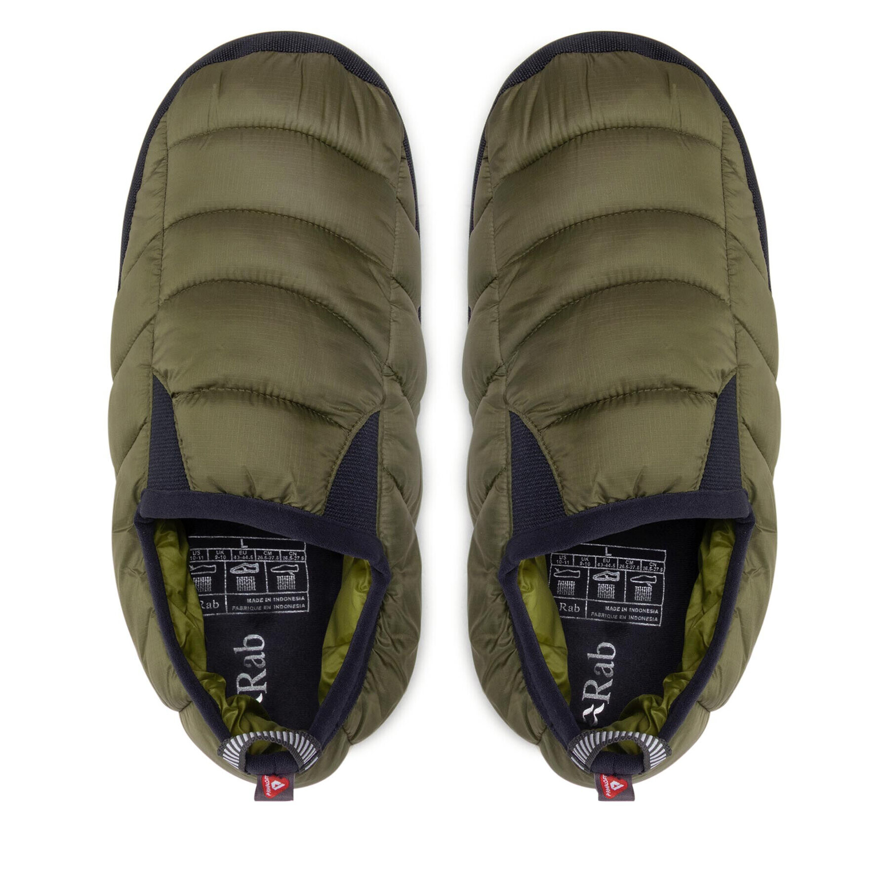 Rab Пантофи Cirrus Hut Slipper Chlorite QAJ-05-CHG-LRG Зелен - Pepit.bg