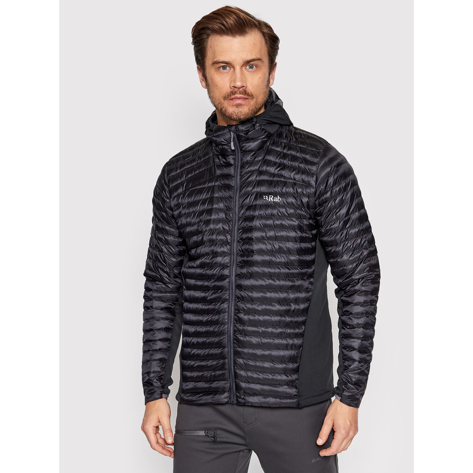 Rab Преходно яке Cirrus Flex QIO-68-BL-L Черен Regular Fit - Pepit.bg