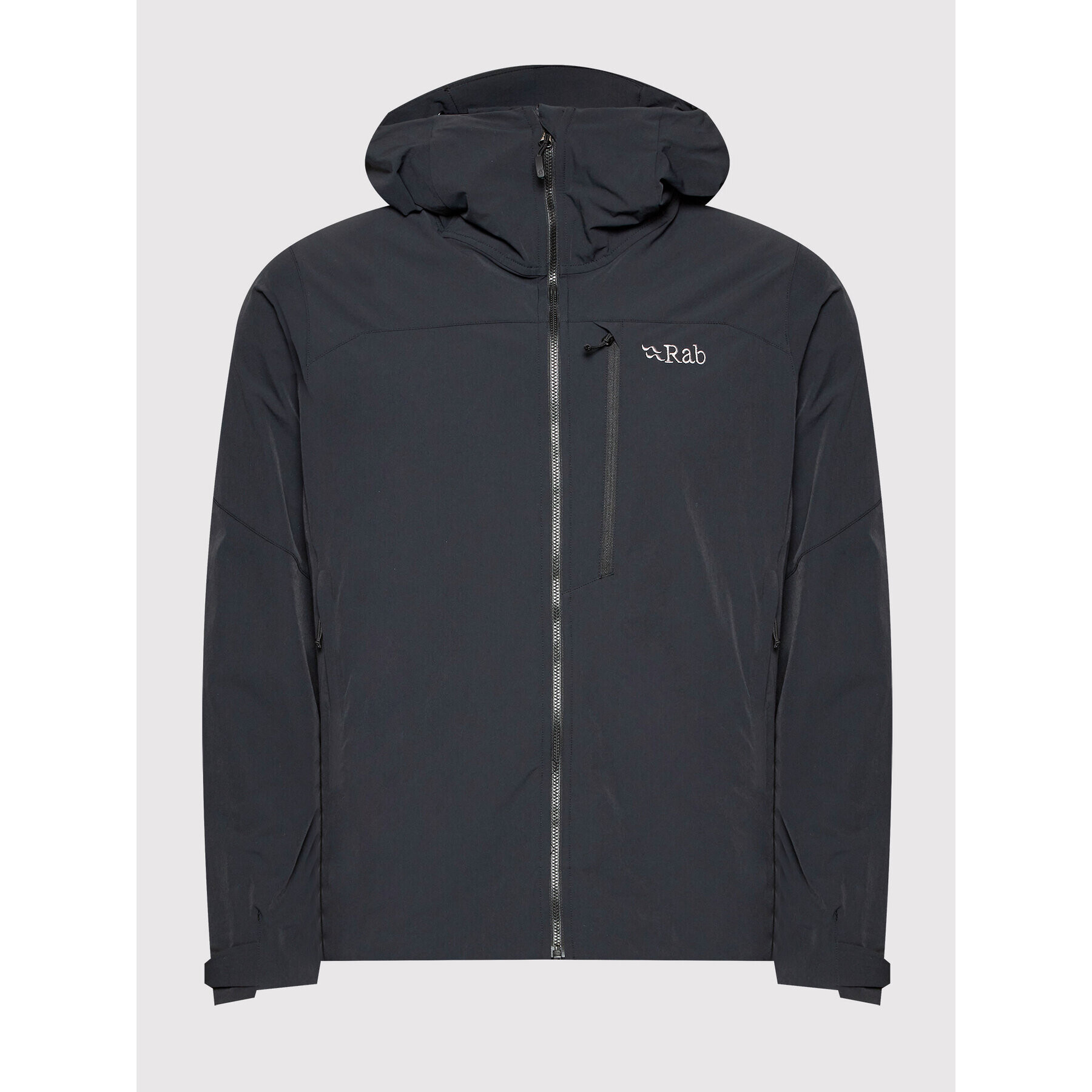Rab Преходно яке Torque QWS-57-BLK-MED Черен Regular Fit - Pepit.bg