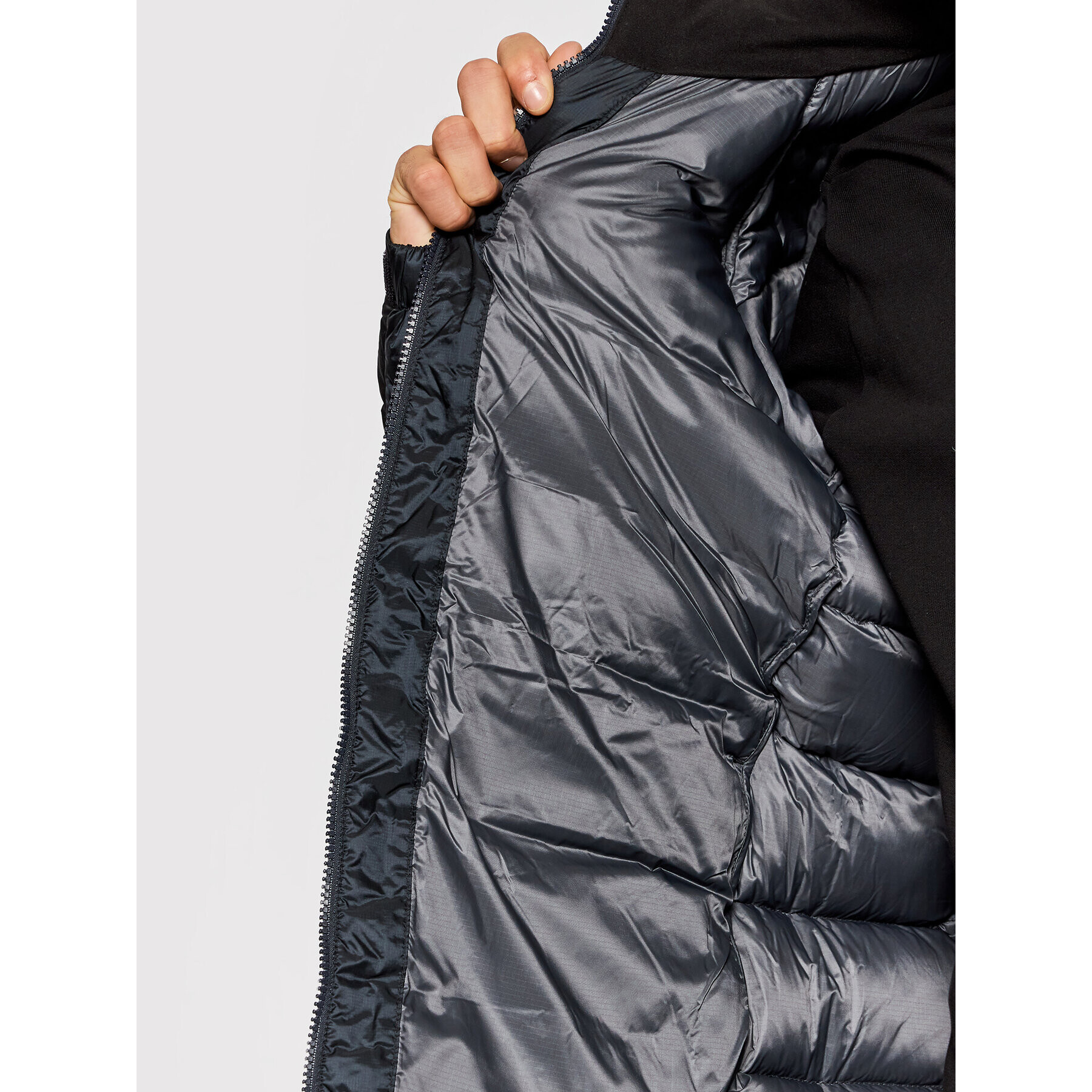 Rab Пухено яке Axion QDE-64-BL-L Черен Regular Fit - Pepit.bg