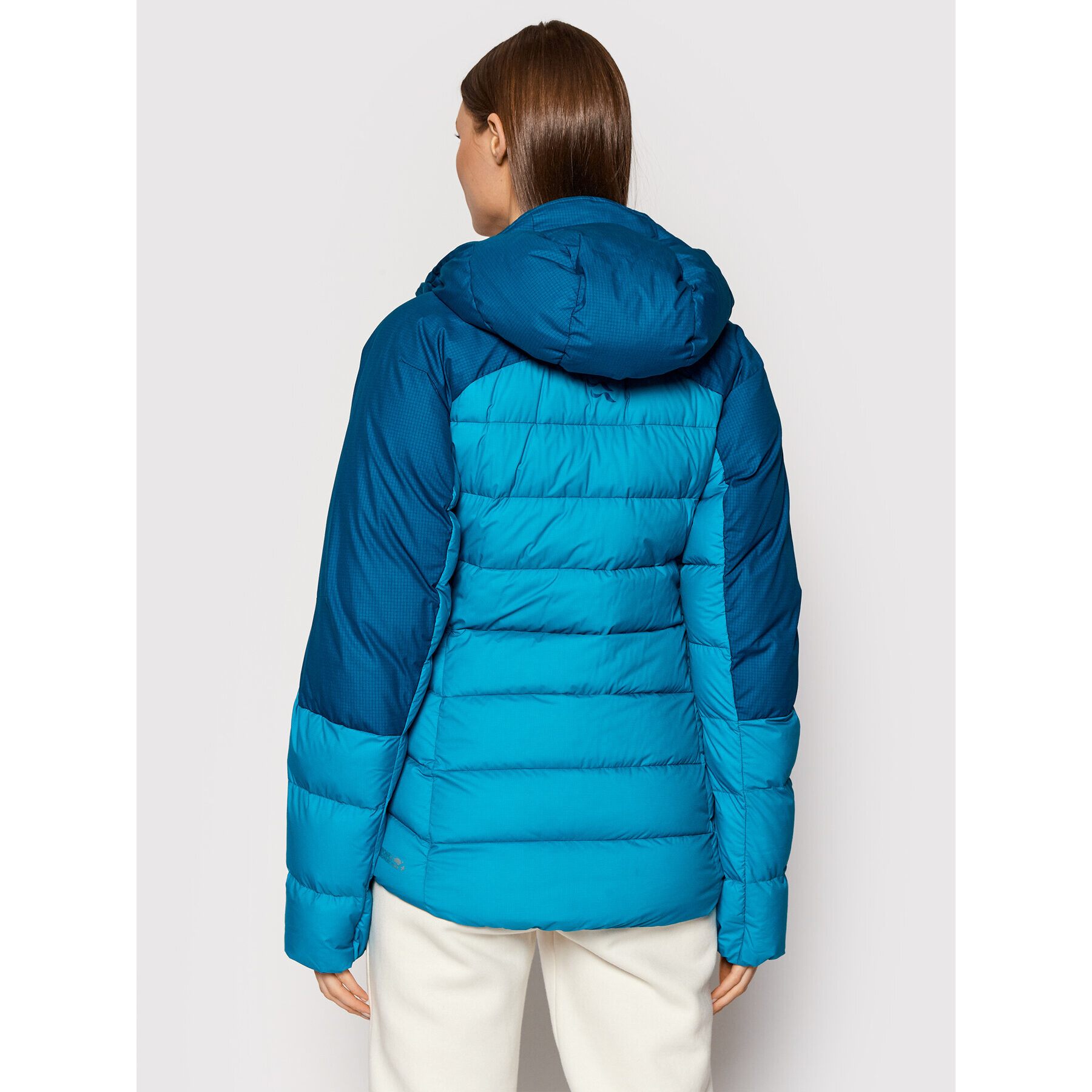 Rab Пухено яке Infinity Alpine QDB-28-ULA-08 Зелен Regular Fit - Pepit.bg