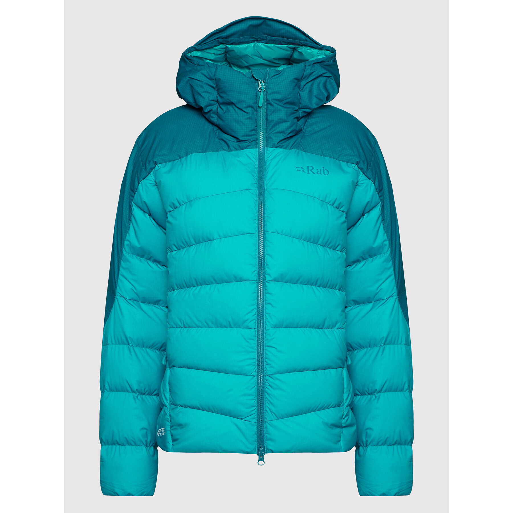Rab Пухено яке Infinity Alpine QDB-28-ULA-08 Зелен Regular Fit - Pepit.bg