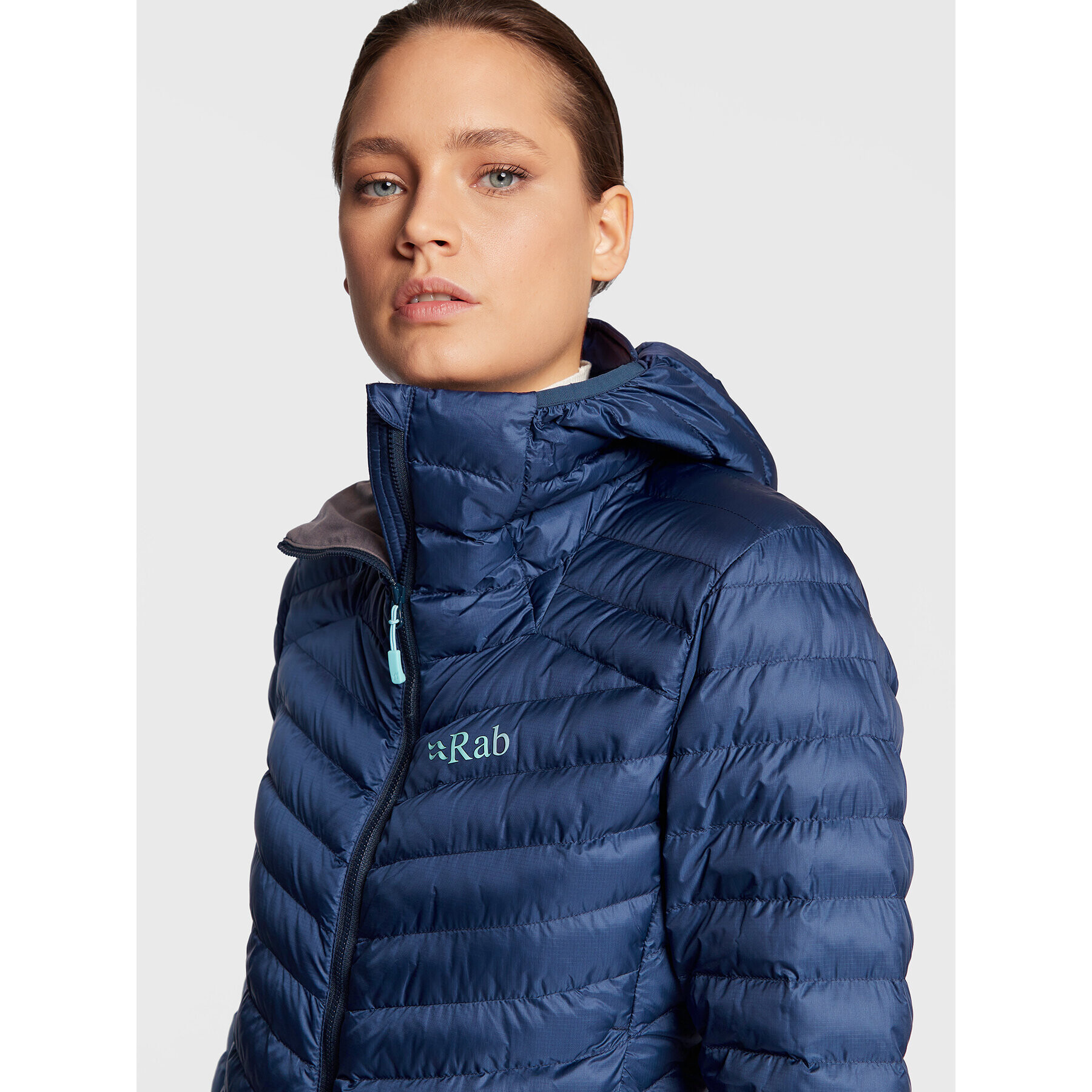 Rab Пухено яке Microlight Alpine QDB-13-DI-14 Тъмносин Regular Fit - Pepit.bg