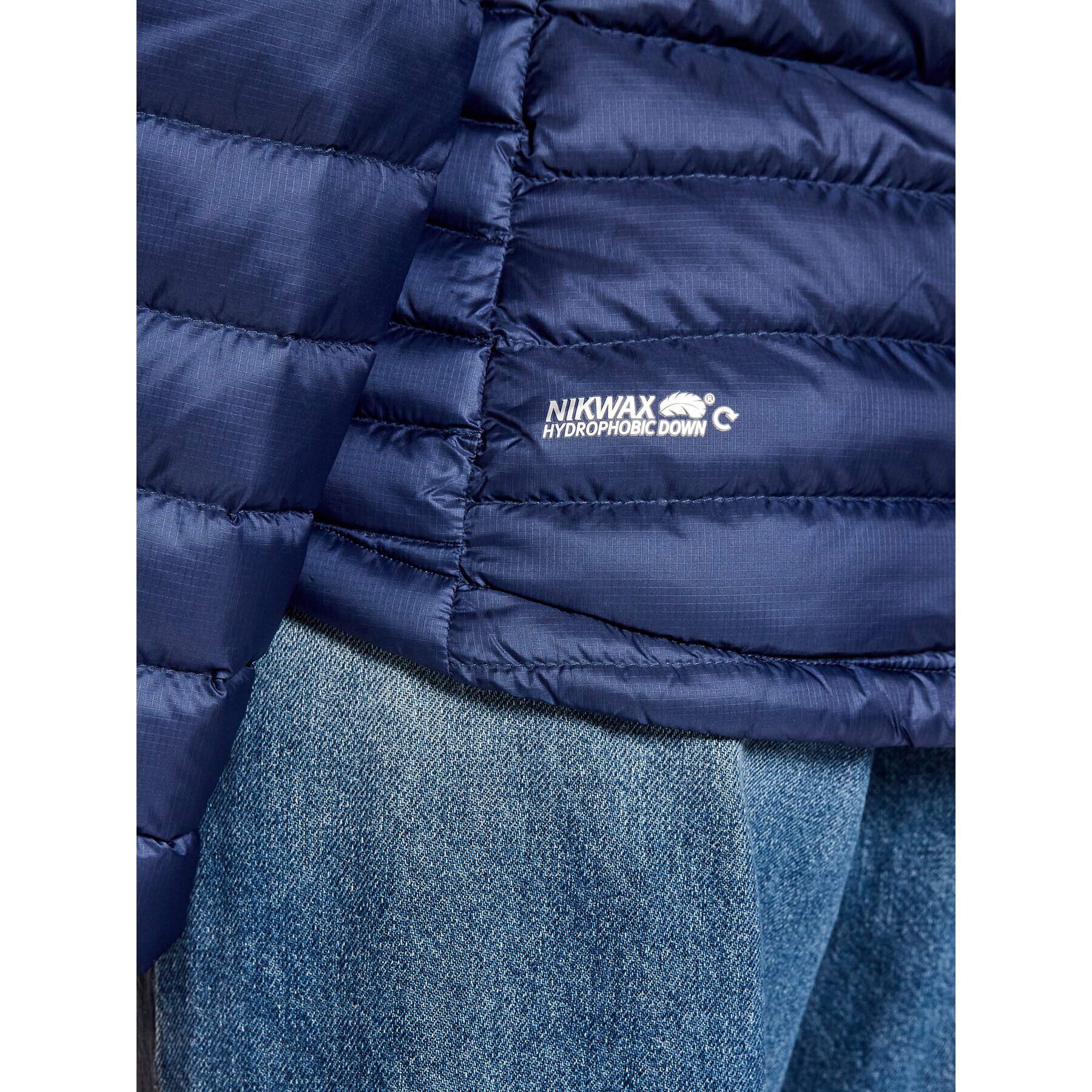 Rab Пухено яке Microlight Alpine QDB-13-DI Тъмносин Slim Fit - Pepit.bg