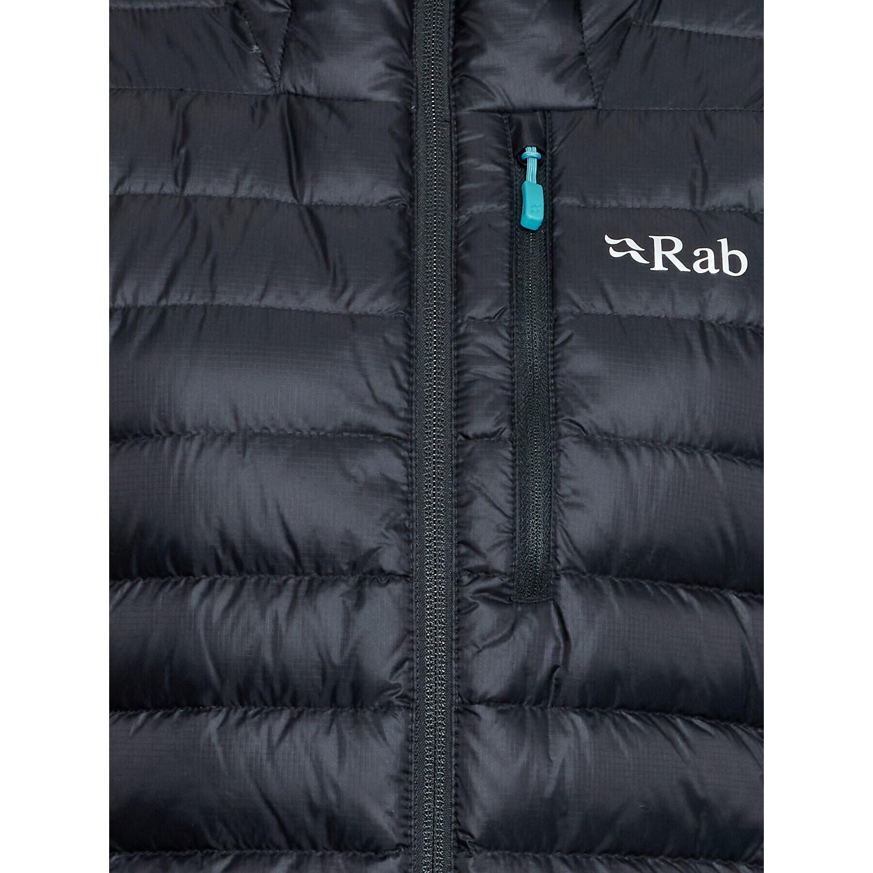 Rab Пухено яке Microlight Alpne QDB-13-BL-10 Черен Regular Fit - Pepit.bg
