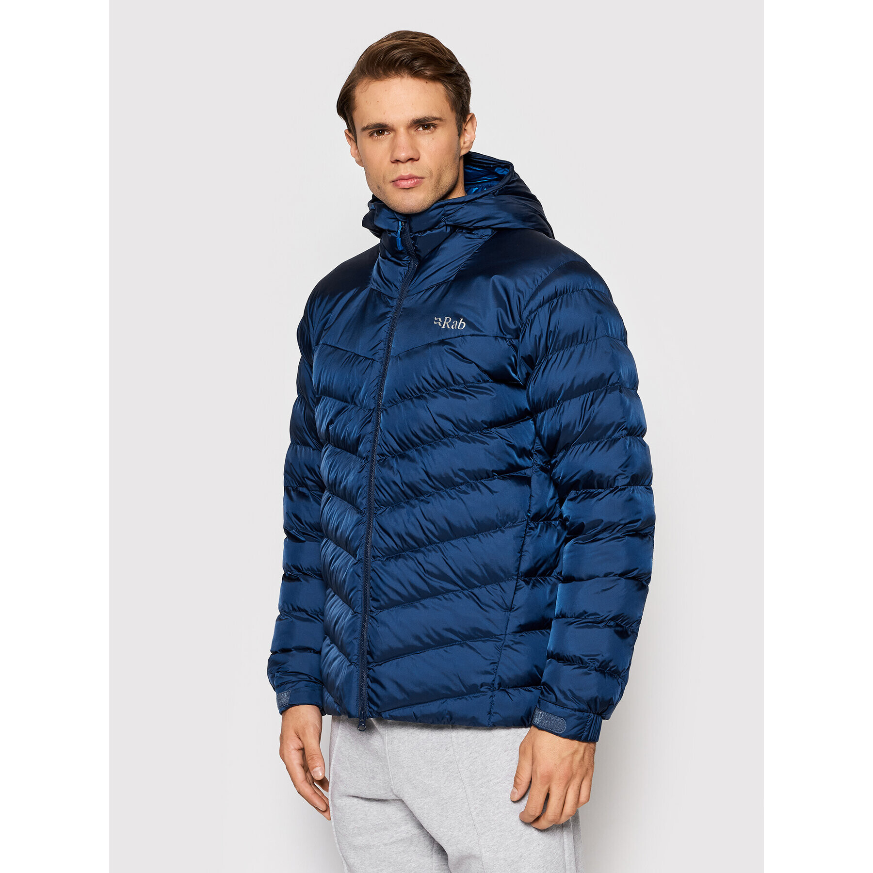 Rab Пухено яке Nebula QIO-57-NFB-LRG Тъмносин Regular Fit - Pepit.bg