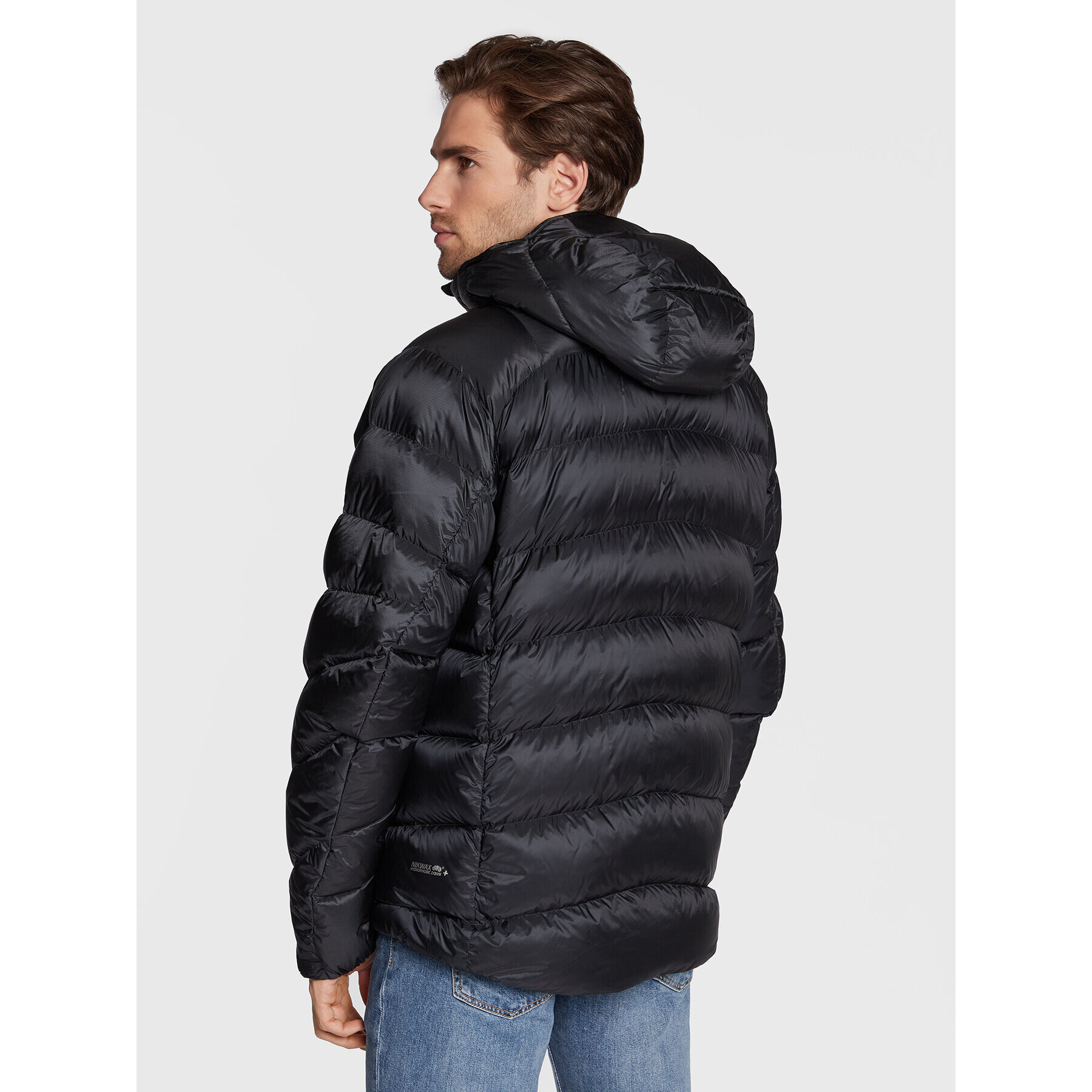 Rab Пухено яке QDN-95-BLK-LRG Черен Regular Fit - Pepit.bg