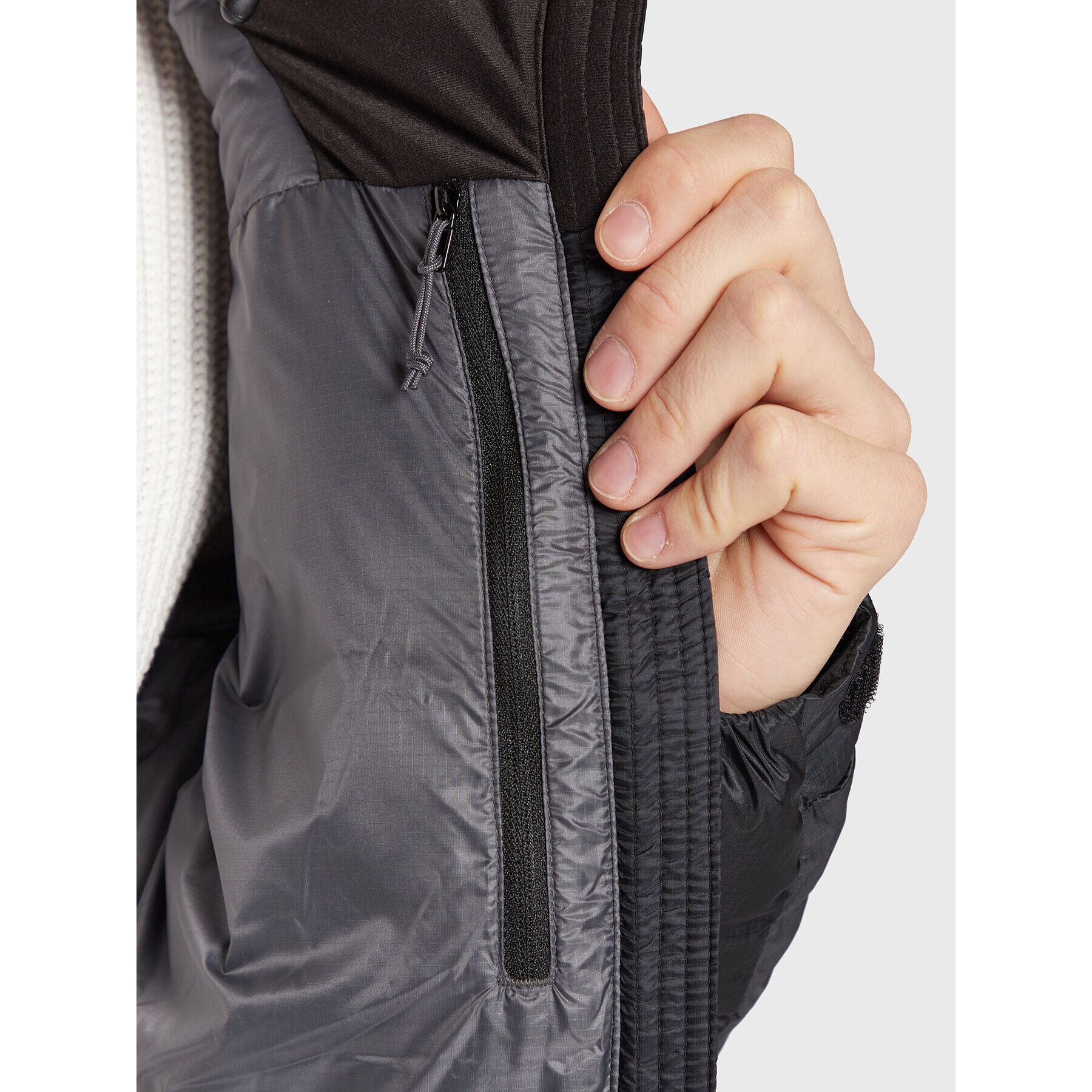 Rab Пухено яке QDN-95-BLK-LRG Черен Regular Fit - Pepit.bg