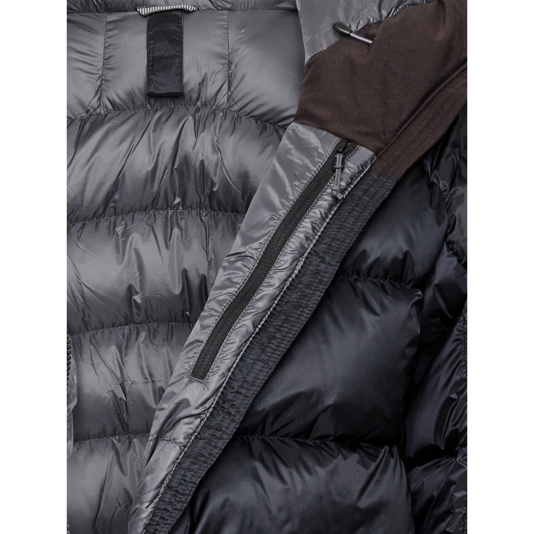 Rab Пухено яке QDN-95-BLK-LRG Черен Regular Fit - Pepit.bg