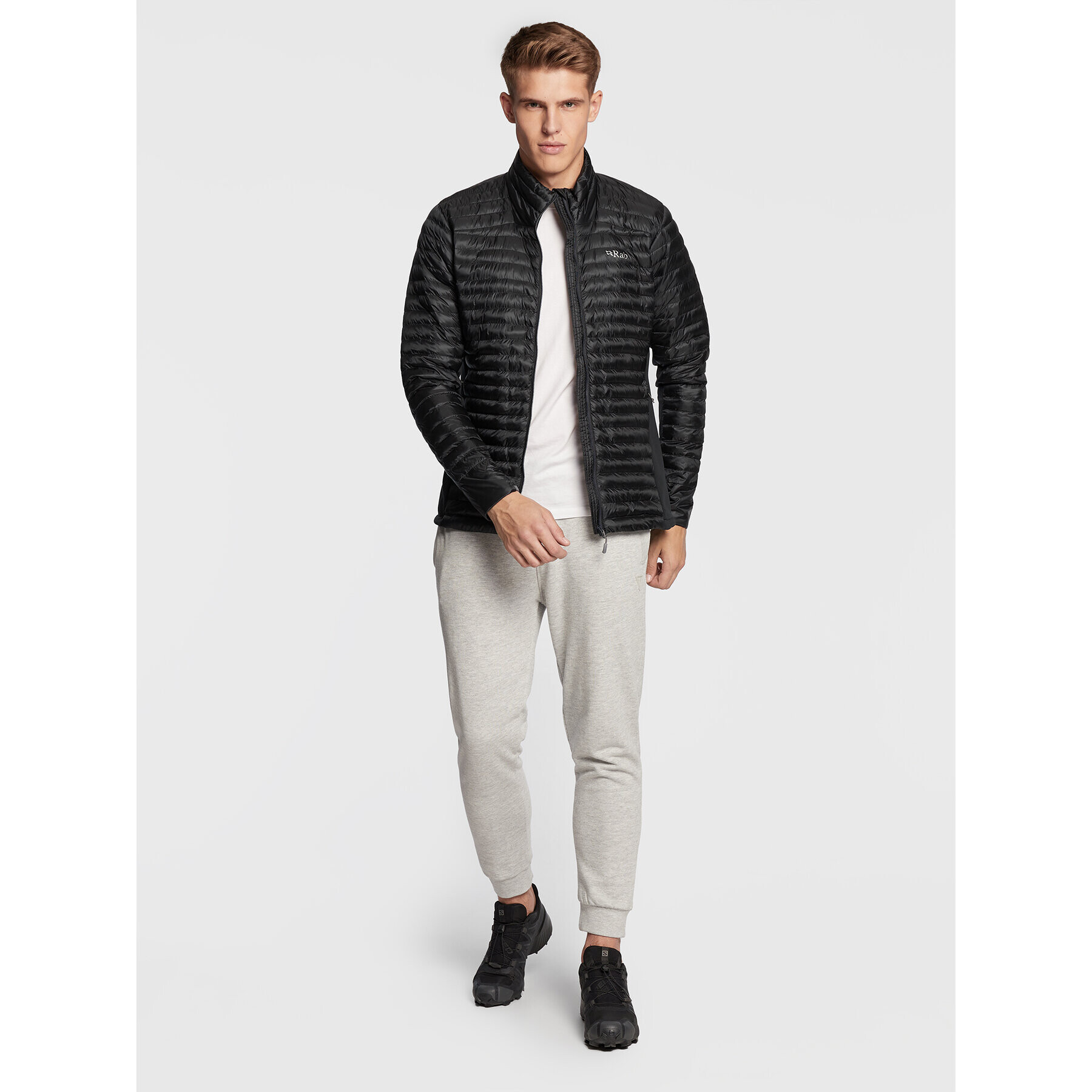 Rab Пухено яке Cirrus Flex 2.0 QIO-74-BL-L Черен Regular Fit - Pepit.bg