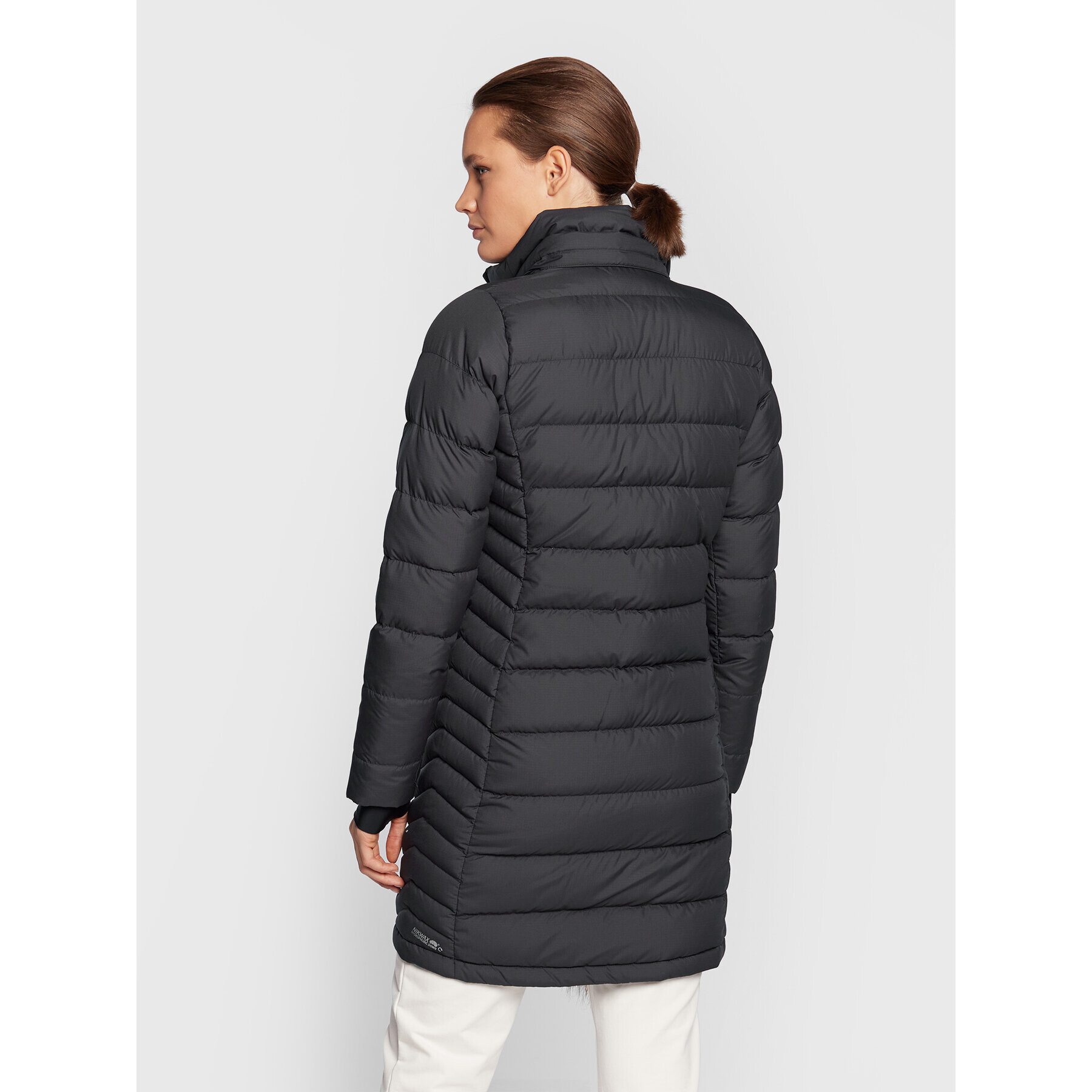 Rab Пухено яке Deep Cover QDB-33-BLK-08 Черен Regular Fit - Pepit.bg