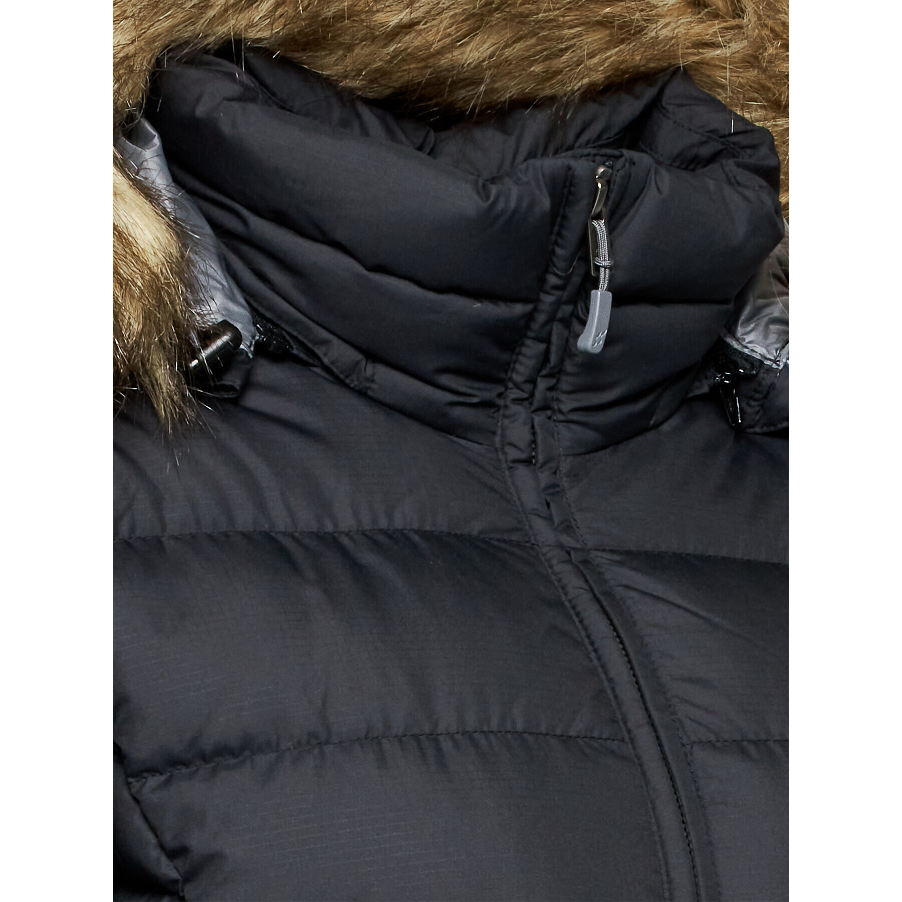 Rab Пухено яке Deep Cover QDB-33-BLK-08 Черен Regular Fit - Pepit.bg
