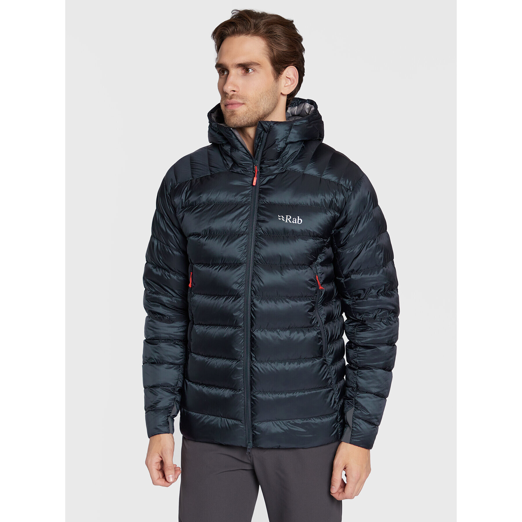 Rab Пухено яке Electron Pro QDN-85-BE-L Тъмносин Regular Fit - Pepit.bg