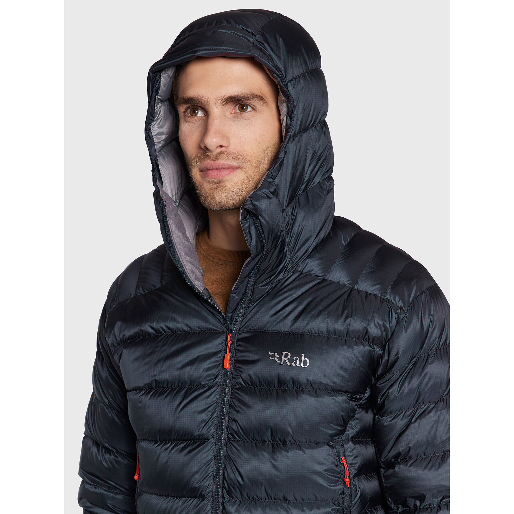 Rab Пухено яке Electron Pro QDN-85-BE-L Тъмносин Regular Fit - Pepit.bg