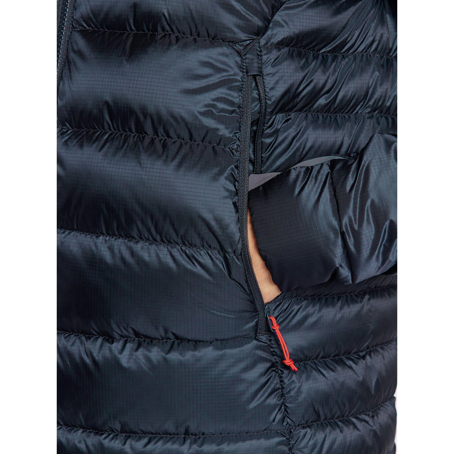 Rab Пухено яке Electron Pro QDN-85-BE-L Тъмносин Regular Fit - Pepit.bg