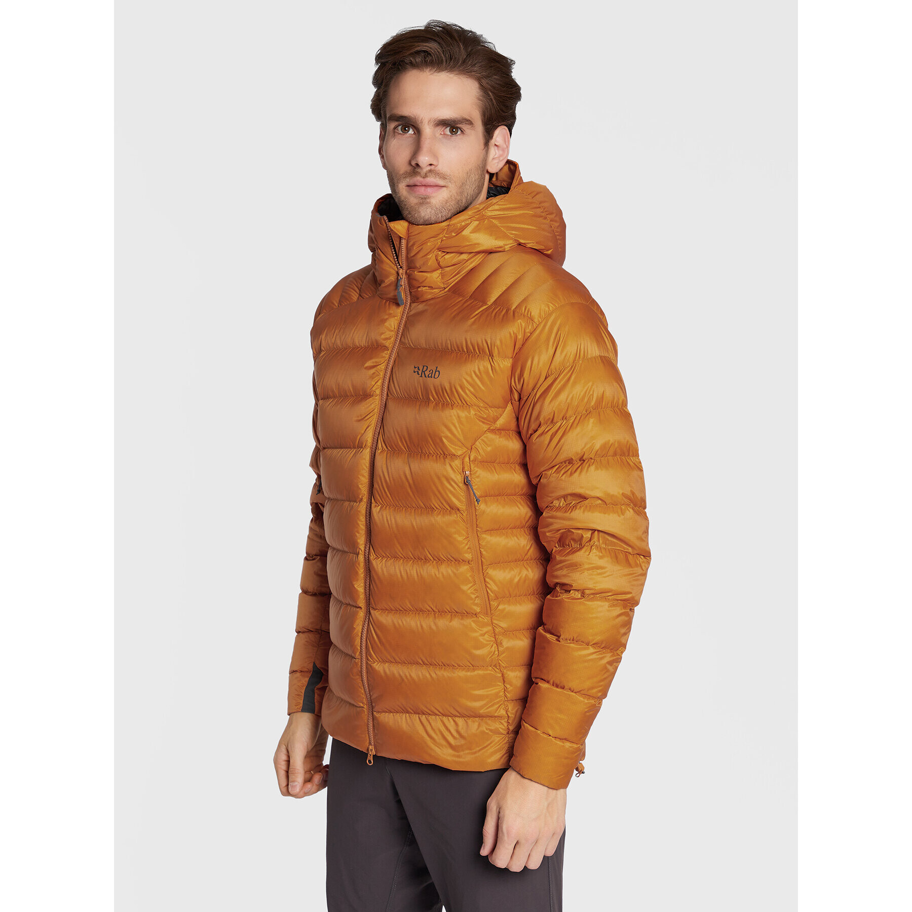 Rab Пухено яке Electron Pro QDN-85-MAM-LRG Оранжев Regular Fit - Pepit.bg
