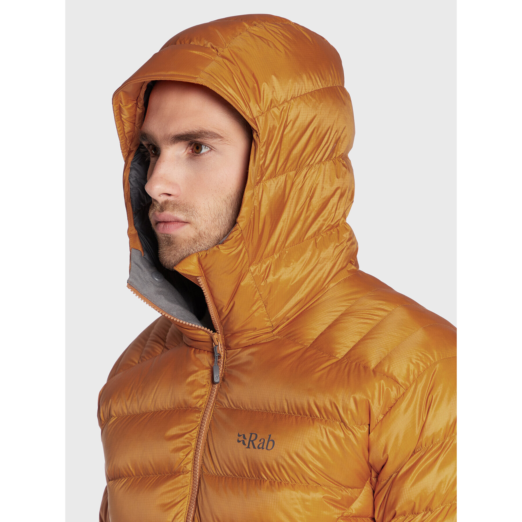 Rab Пухено яке Electron Pro QDN-85-MAM-LRG Оранжев Regular Fit - Pepit.bg