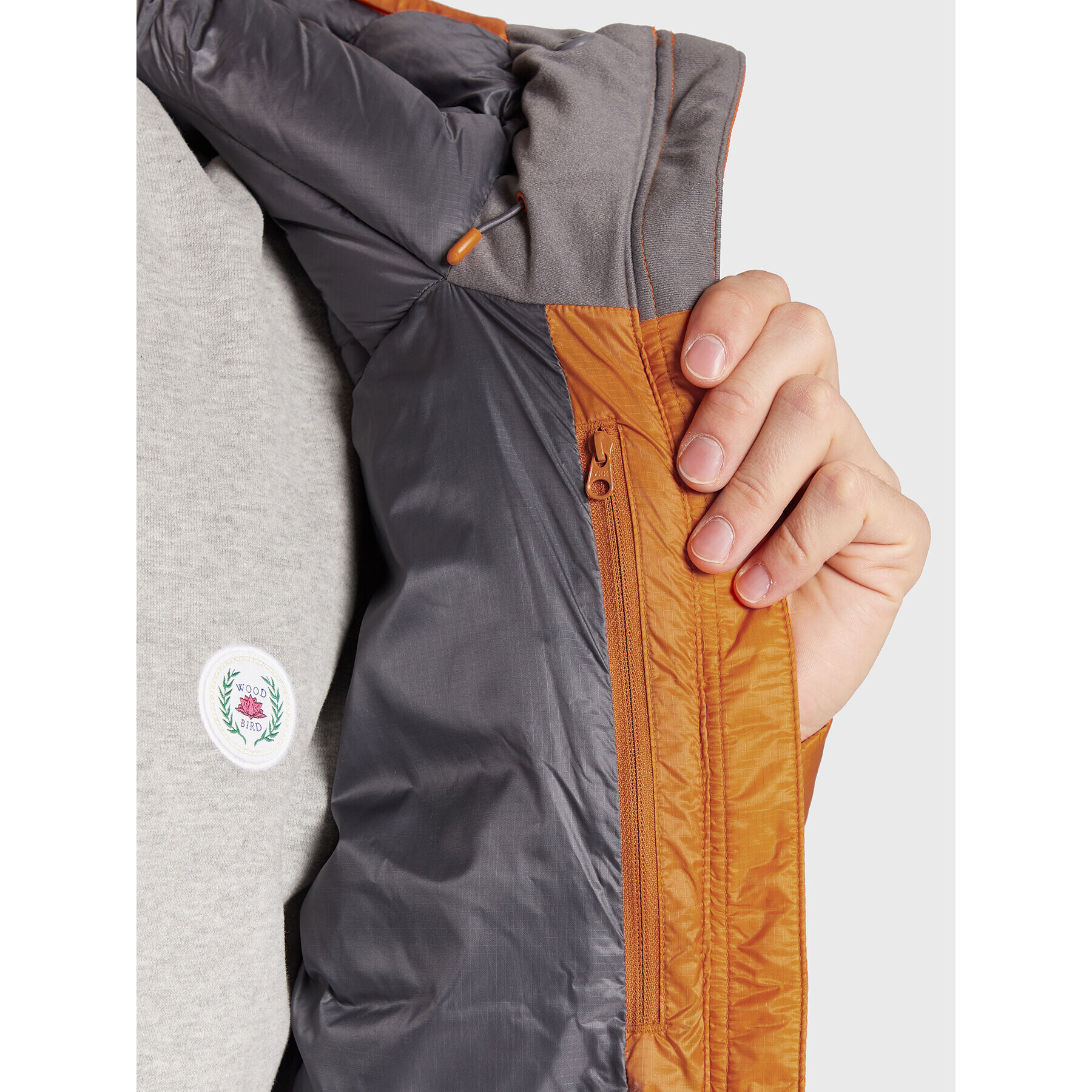 Rab Пухено яке Electron Pro QDN-85-MAM-LRG Оранжев Regular Fit - Pepit.bg