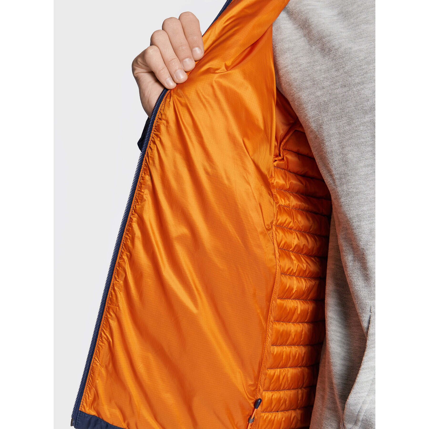 Rab Пухено яке Microlight Alpine QDB-12-DIM-LRG Тъмносин Regular Fit - Pepit.bg