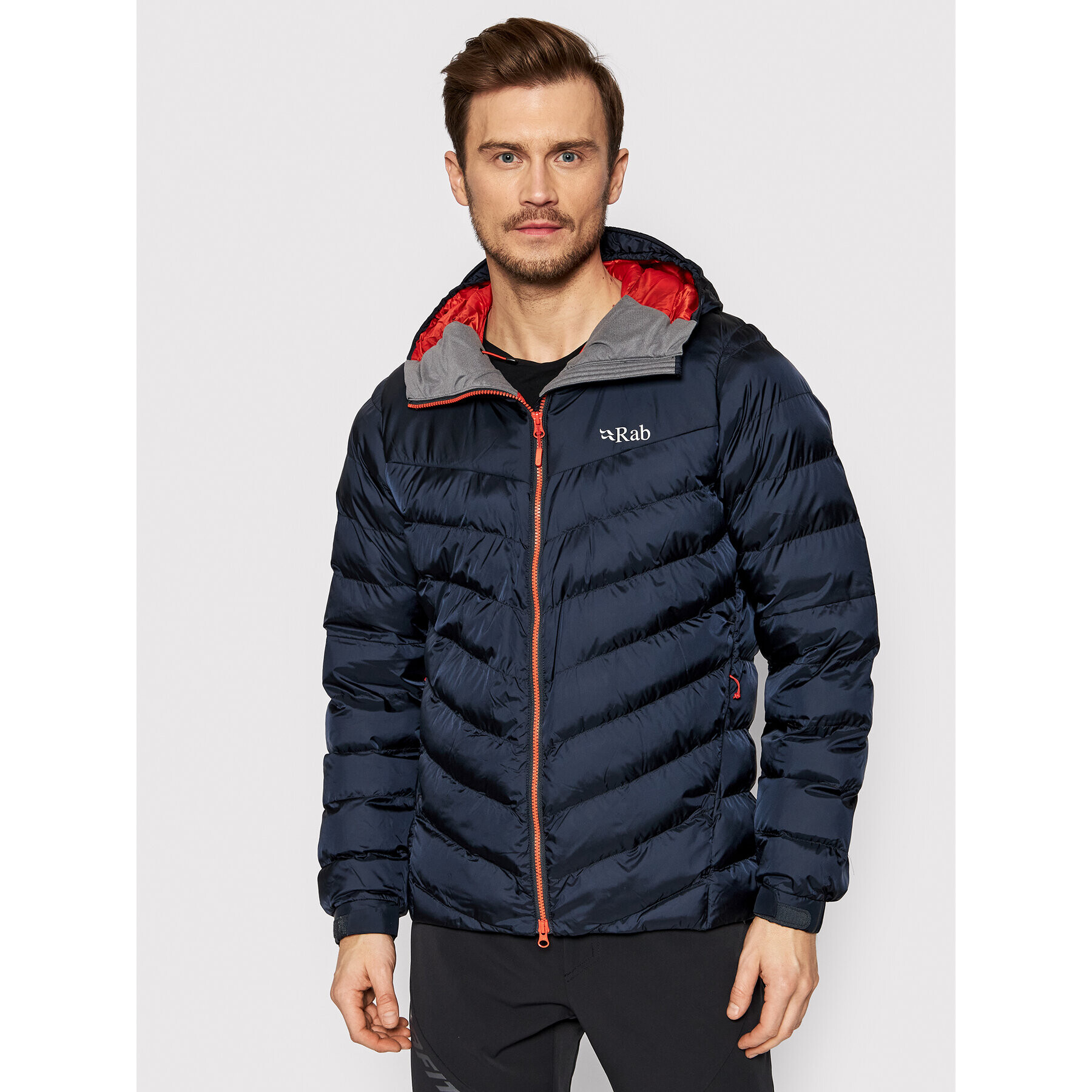 Rab Пухено яке Nebula QIO-57-BE-L Тъмносин Regular Fit - Pepit.bg
