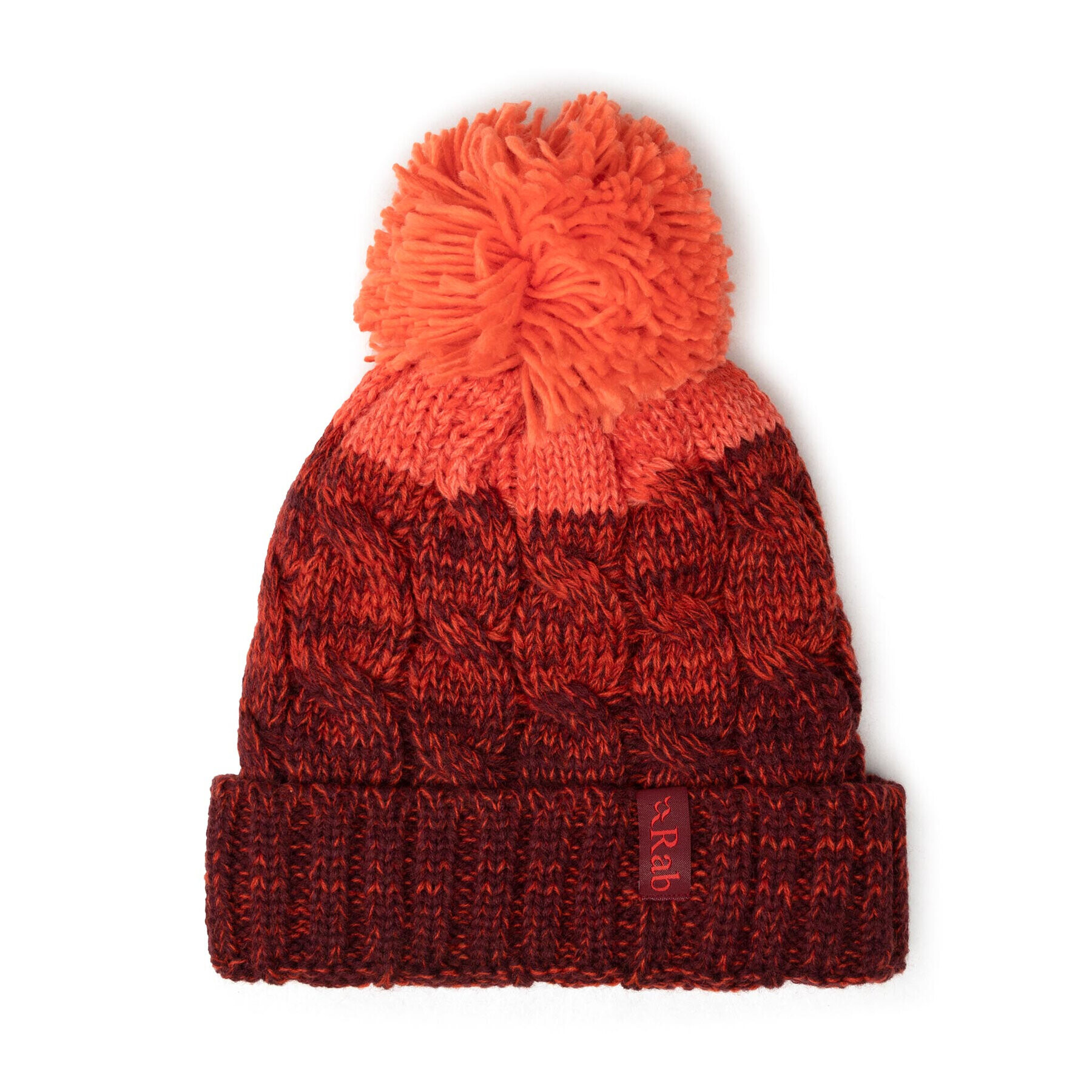 Rab Шапка Braid Beanie QAA-62 Червен - Pepit.bg