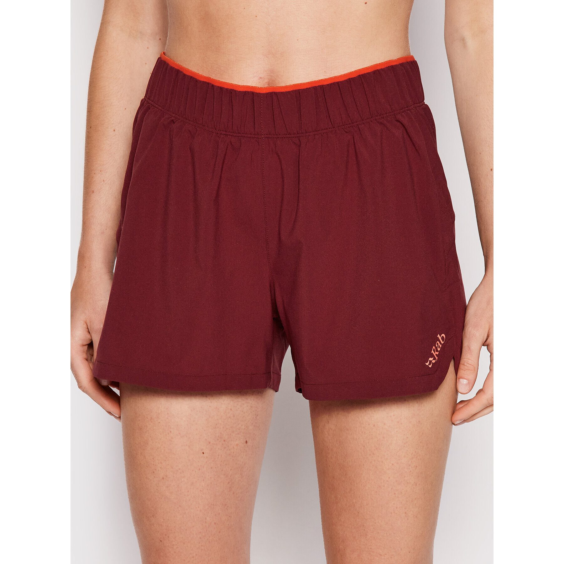 Rab Спортни шорти Talus Active QFV-14-DEH-10 Бордо Regular Fit - Pepit.bg