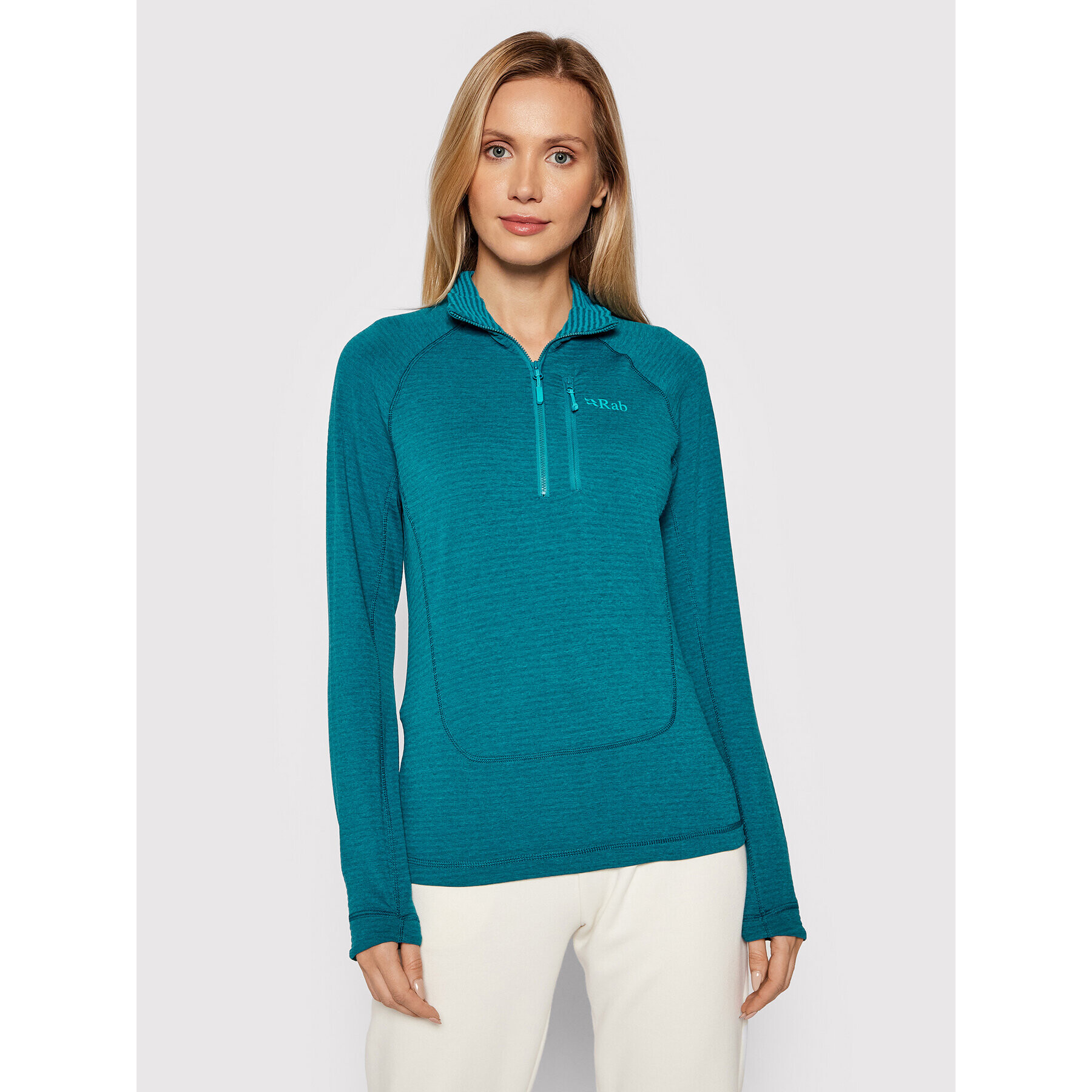 Rab Суитшърт Filament QFF-14-UM-10 Син Slim Fit - Pepit.bg