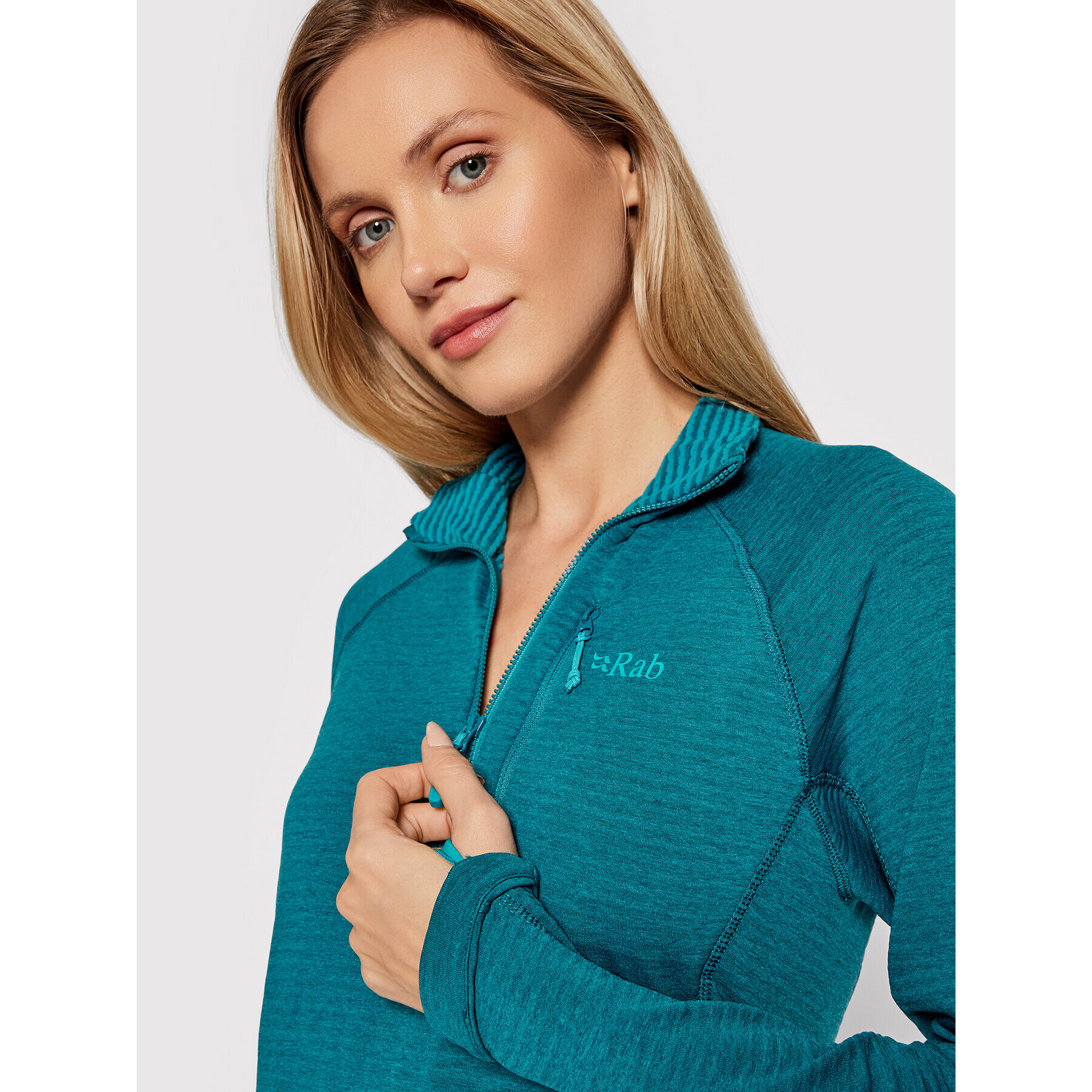 Rab Суитшърт Filament QFF-14-UM-10 Син Slim Fit - Pepit.bg