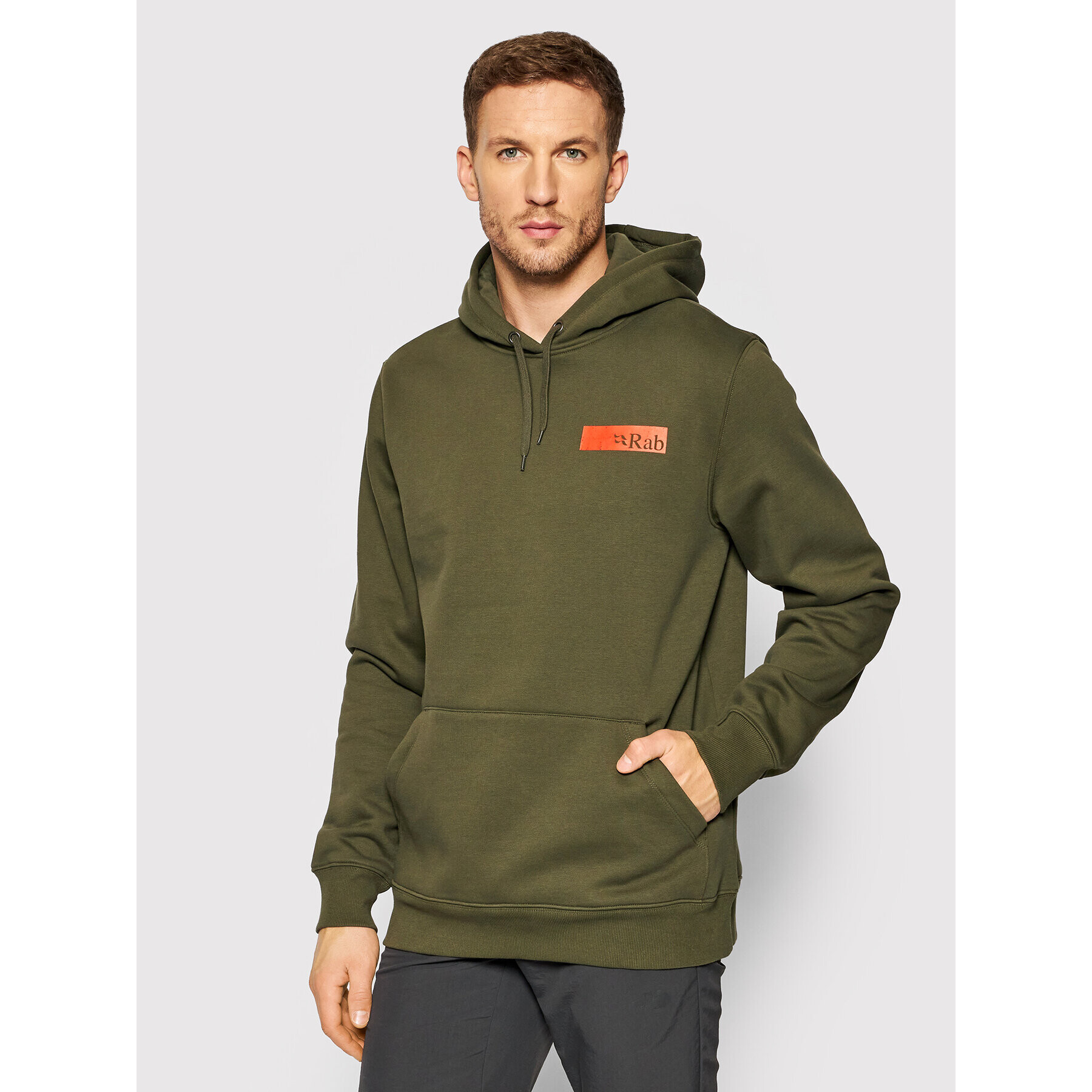 Rab Суитшърт Voyage QCB-58-AR-L Зелен Regular Fit - Pepit.bg
