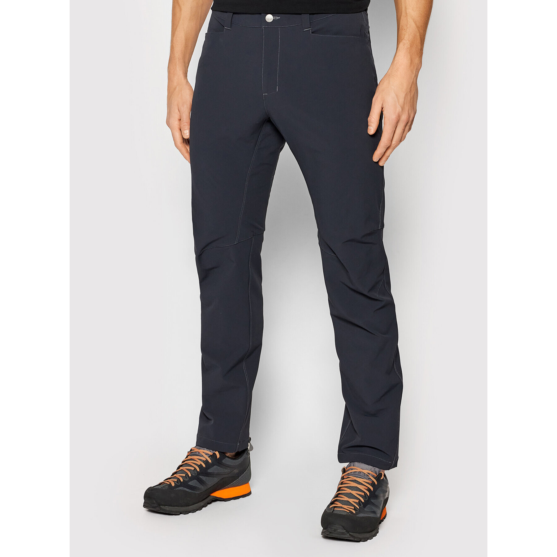 Rab Текстилни панталони Capstone QFU-86-EBN-32 Черен Regular Fit - Pepit.bg