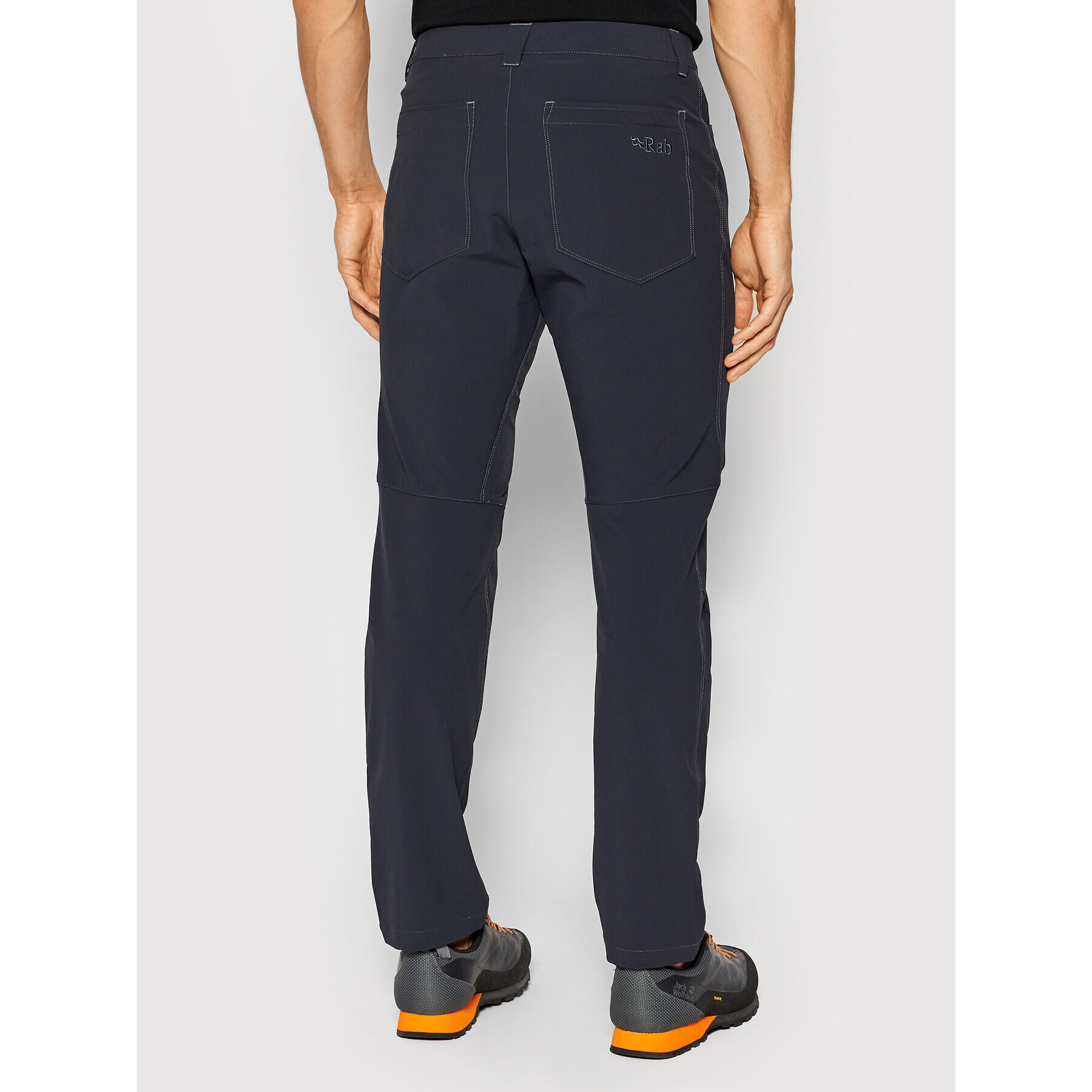 Rab Текстилни панталони Capstone QFU-86-EBN-32 Черен Regular Fit - Pepit.bg