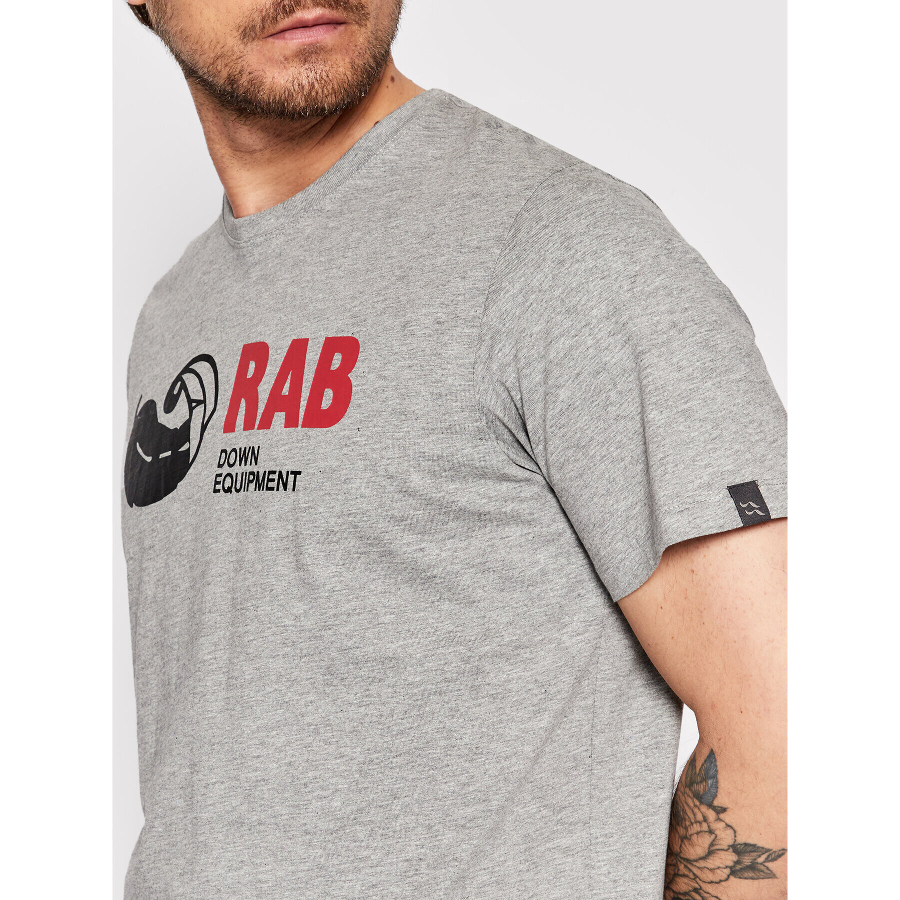 Rab Тишърт Stance Vintage QCB-13-GM-L Сив Regular Fit - Pepit.bg