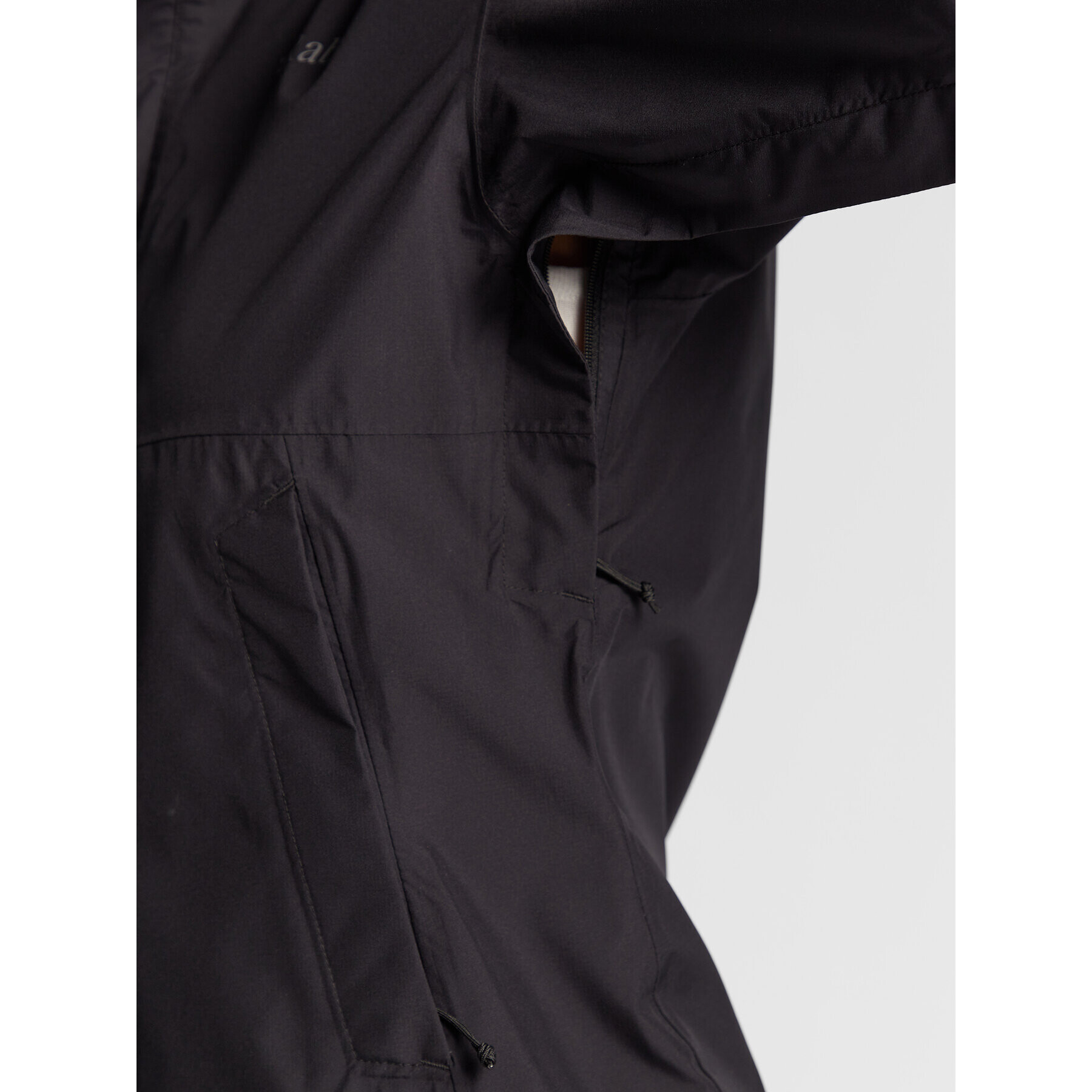 Rab Яке за дъжд Downpour Eco QWG-83-BL-08 Черен Regular Fit - Pepit.bg