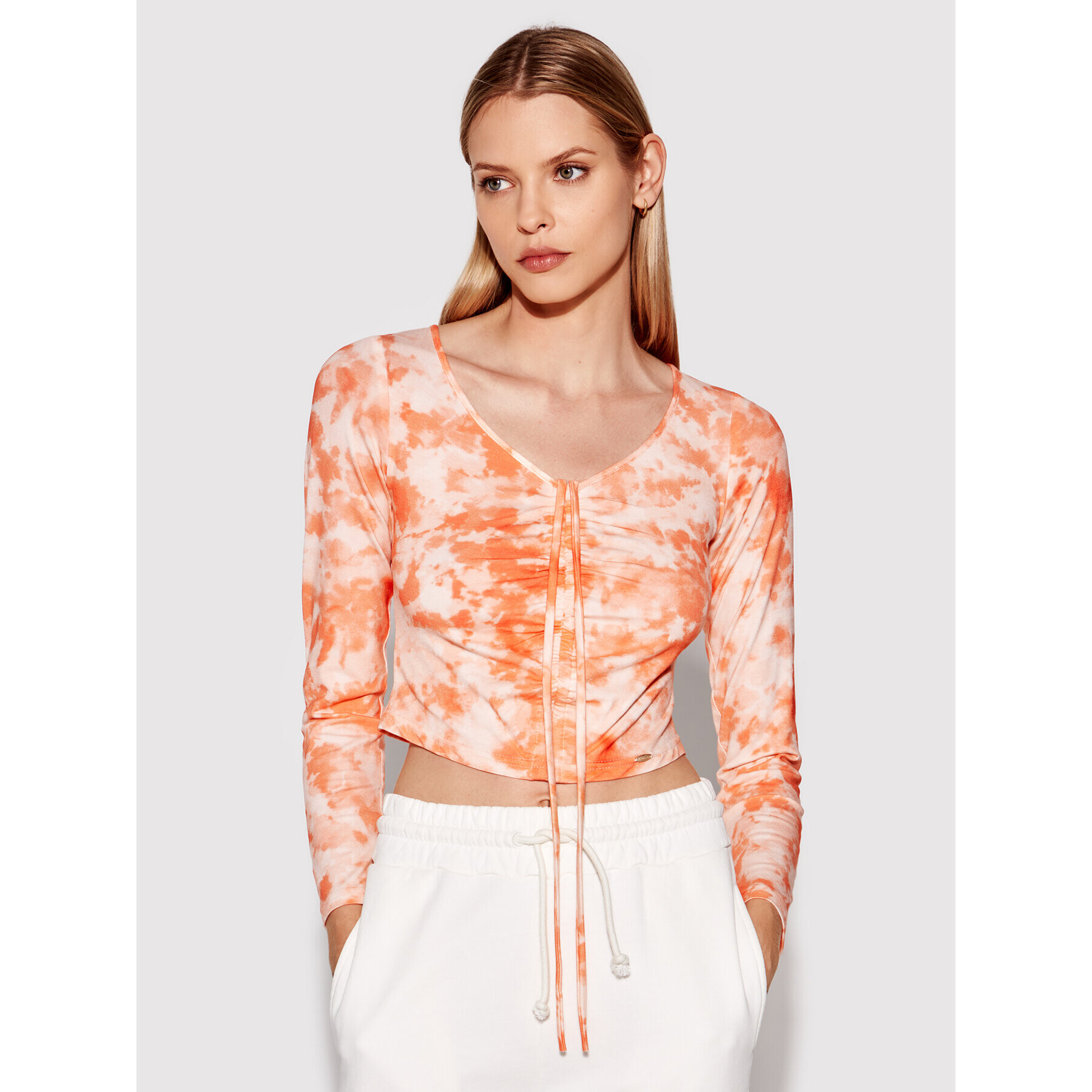 Rage Age Блуза Leda 01 Оранжев Slim Fit - Pepit.bg