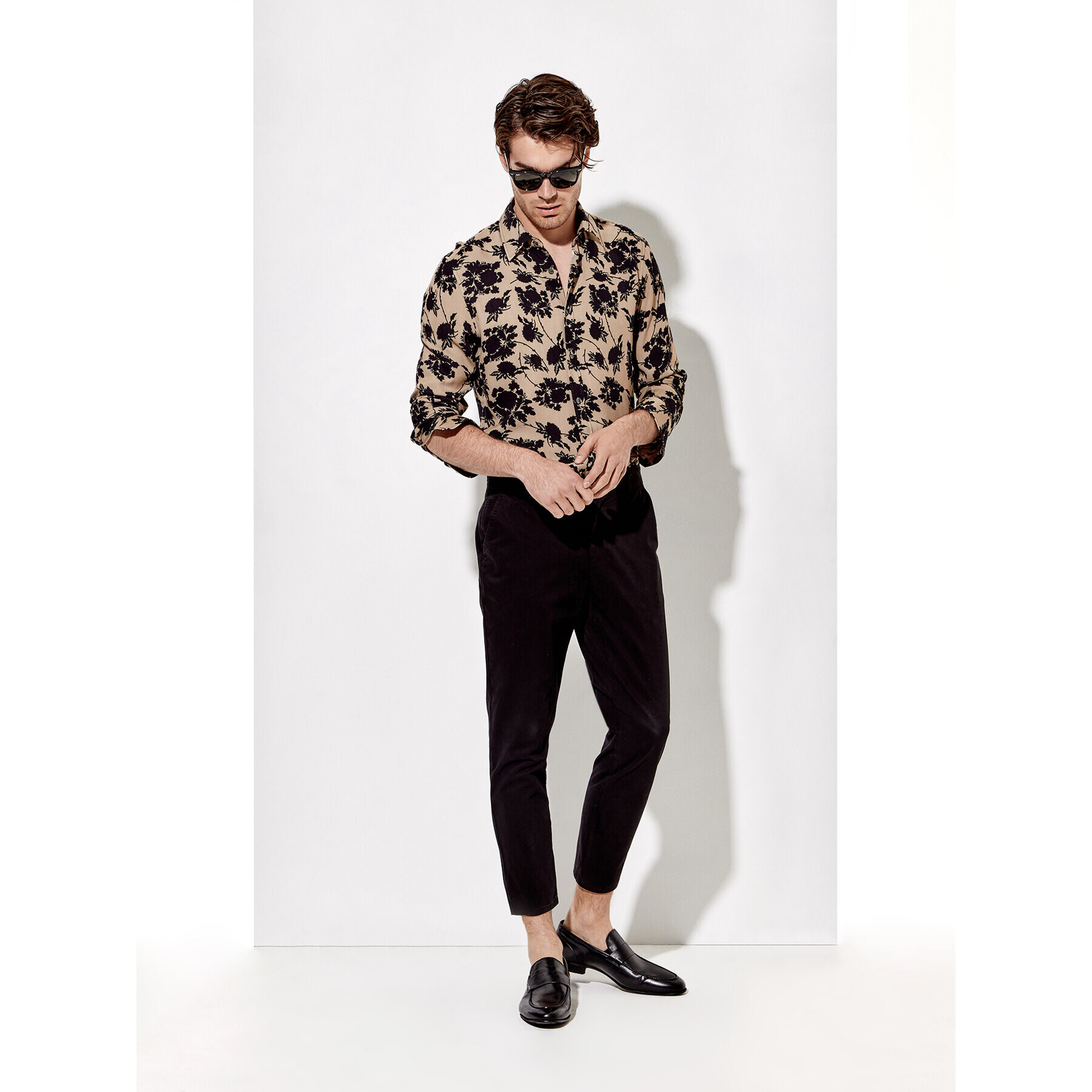 Rage Age Чино панталони Spencer Черен Slim Fit - Pepit.bg