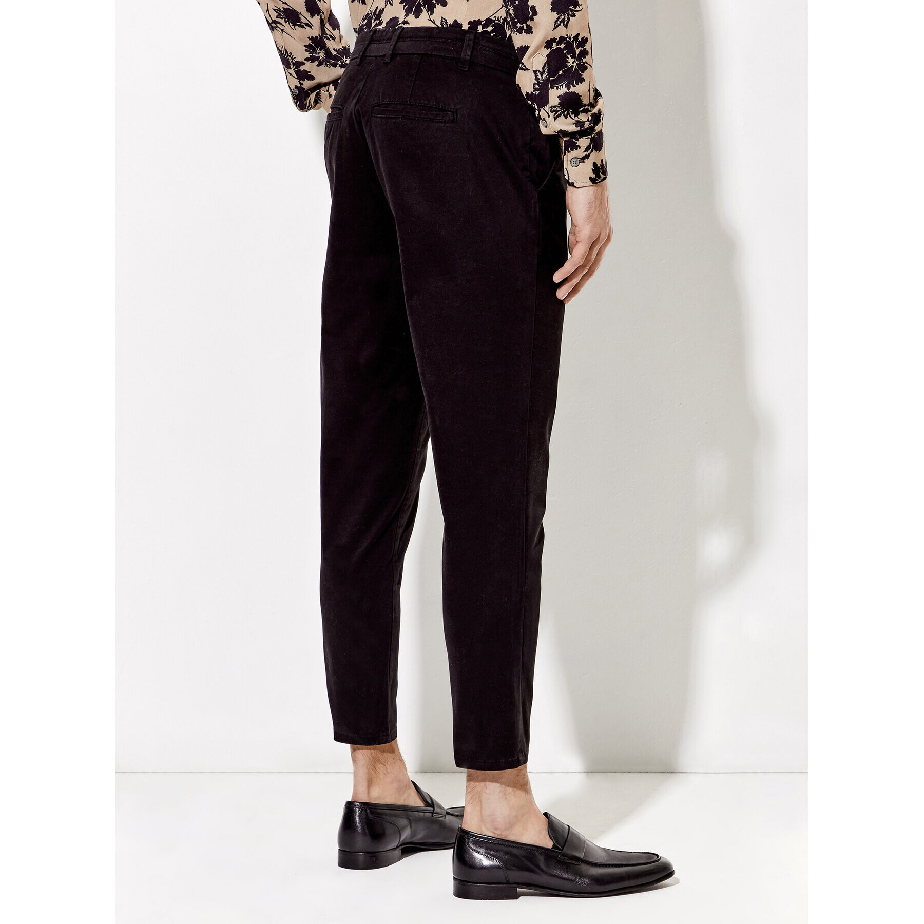 Rage Age Чино панталони Spencer Черен Slim Fit - Pepit.bg