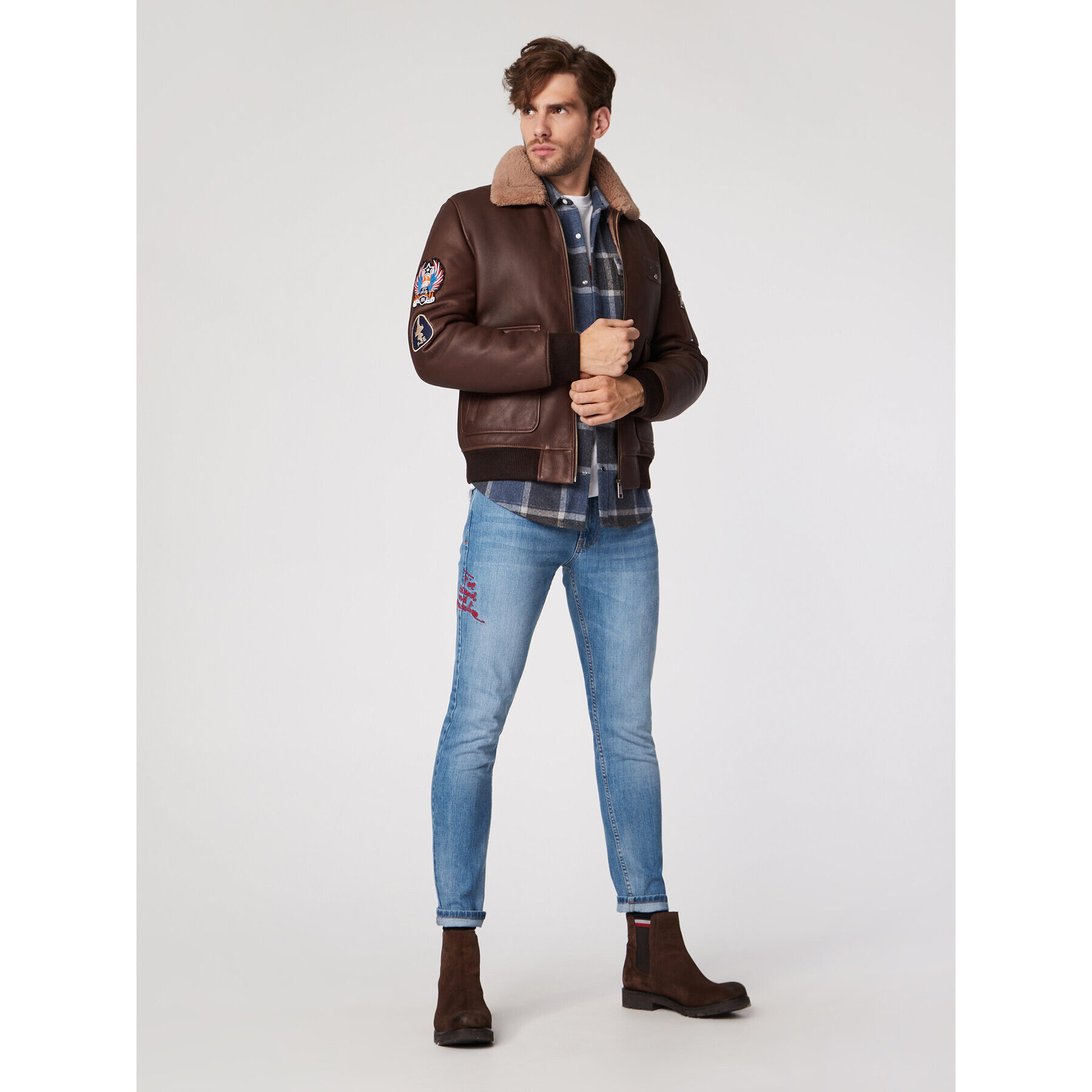 Rage Age Дънки Elon Син Slim Fit - Pepit.bg