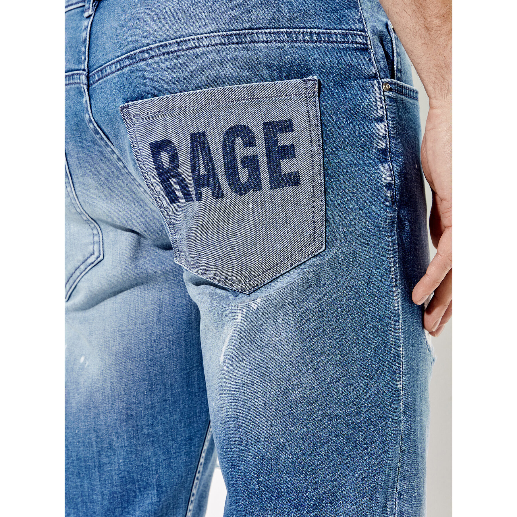 Rage Age Дънки Hector Син Slim Fit - Pepit.bg