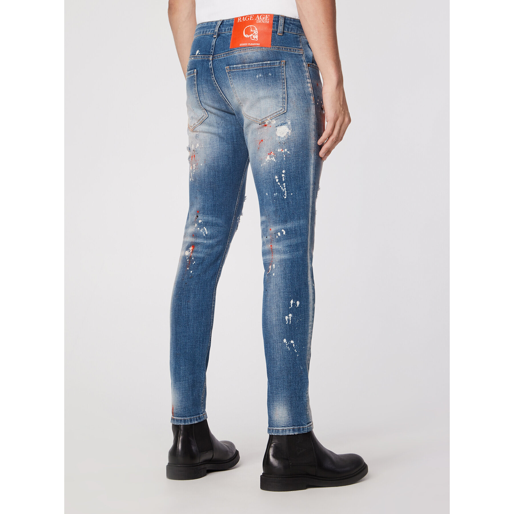 Rage Age Дънки Hector2 Син Slim Fit - Pepit.bg