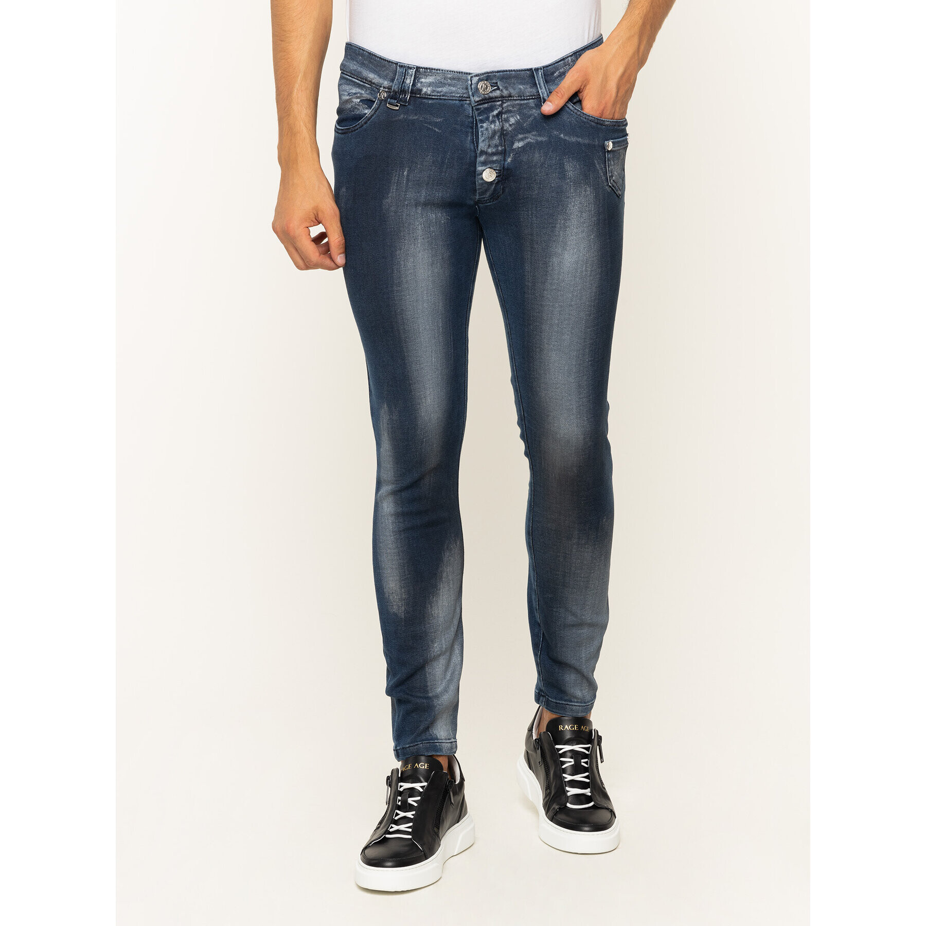 Rage Age Дънки Teenspirit 1 Тъмносин Slim Fit - Pepit.bg