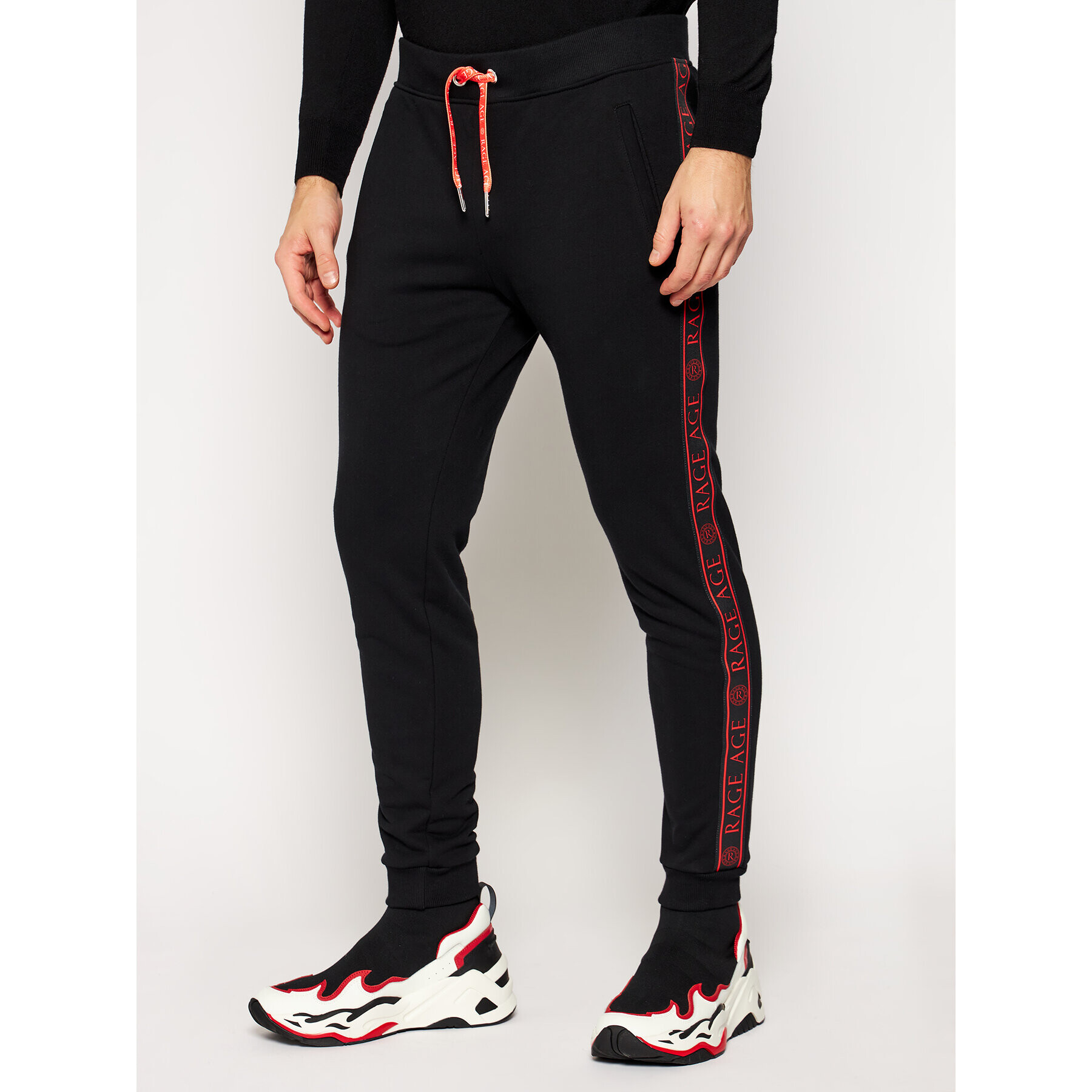 Rage Age Долнище анцуг Compare 2 Черен Slim Fit - Pepit.bg