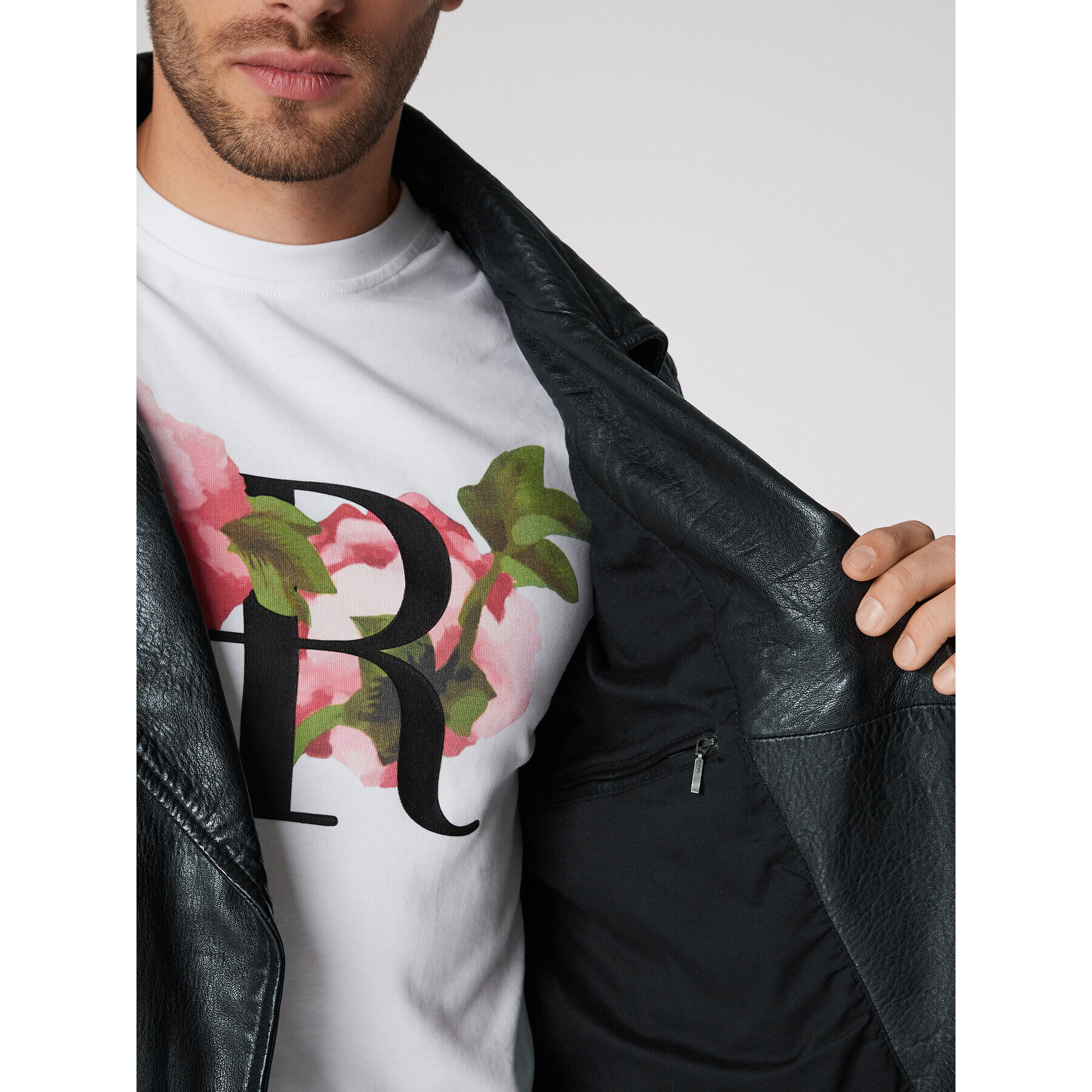 Rage Age Кожено яке Hurricane Черен Regular Fit - Pepit.bg