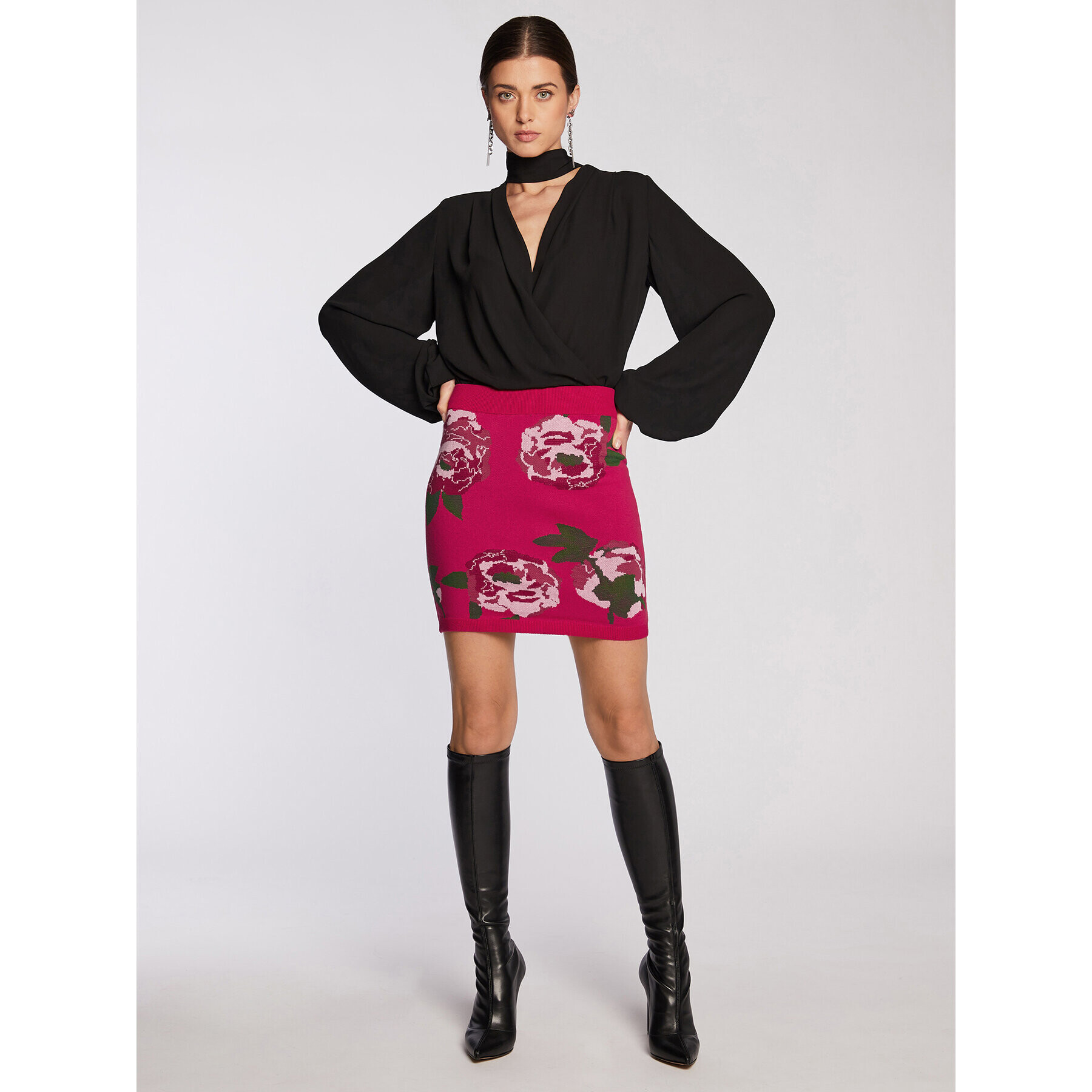 Rage Age Мини пола Bluebell Розов Slim Fit - Pepit.bg