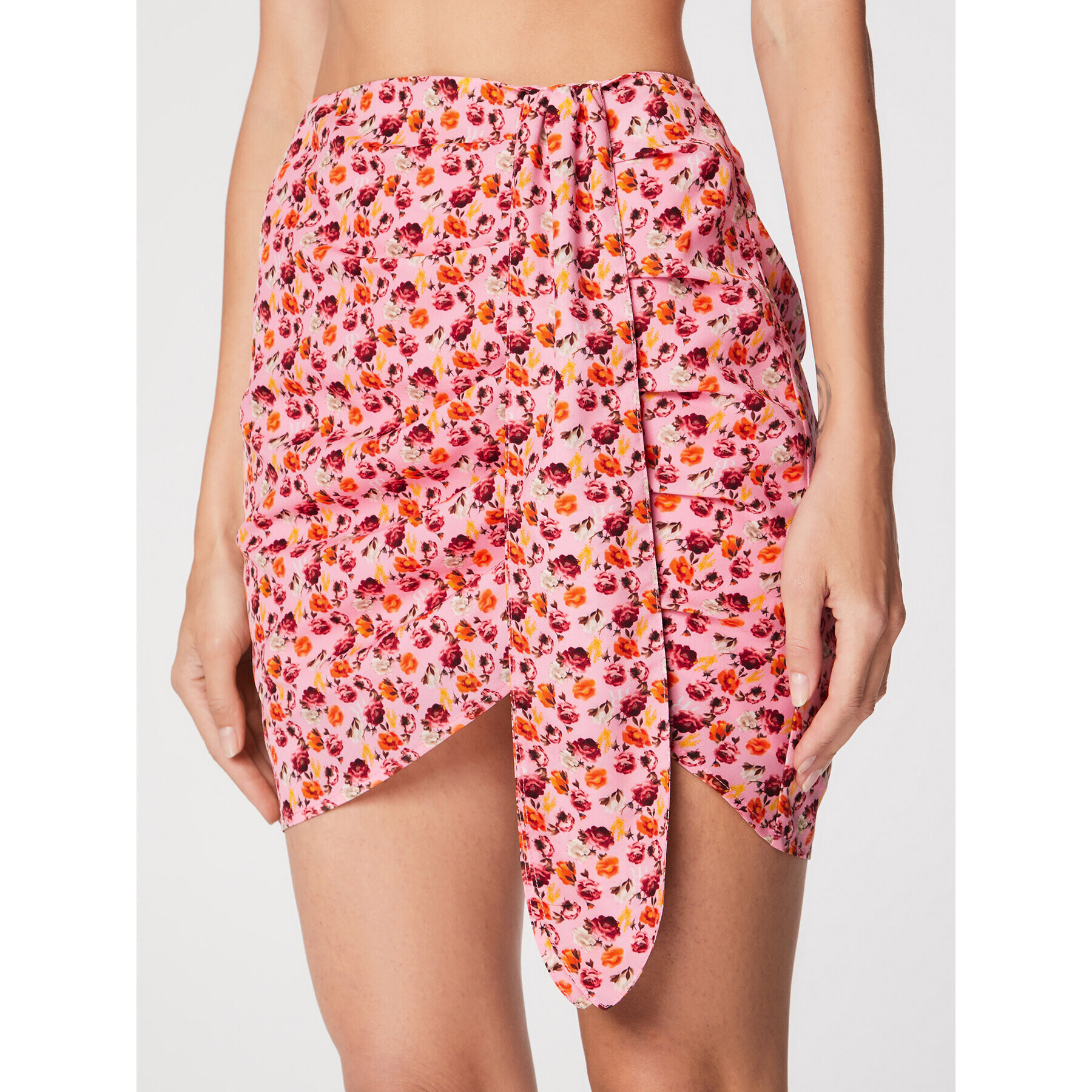 Rage Age Мини пола Susie Розов Slim Fit - Pepit.bg