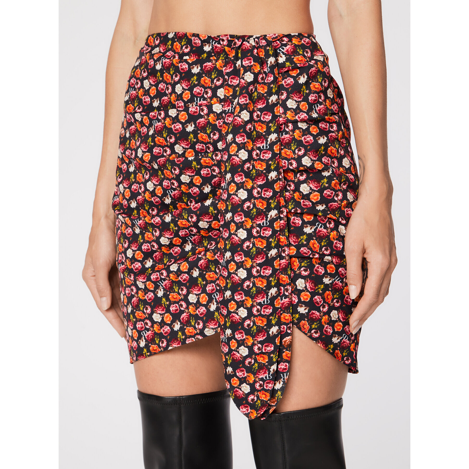 Rage Age Мини пола Susie Цветен Slim Fit - Pepit.bg
