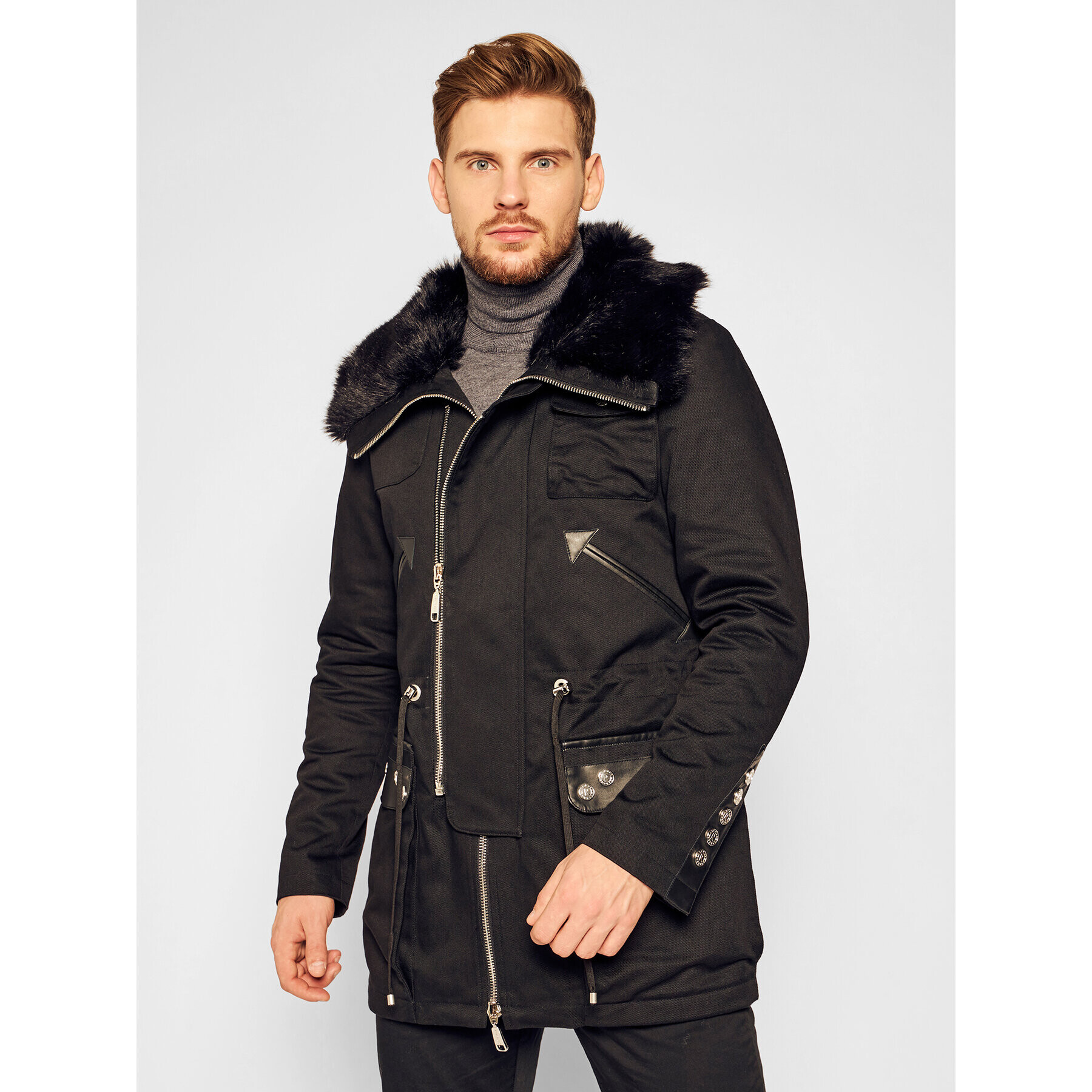 Rage Age Парка Black Shadow Черен Regular Fit - Pepit.bg