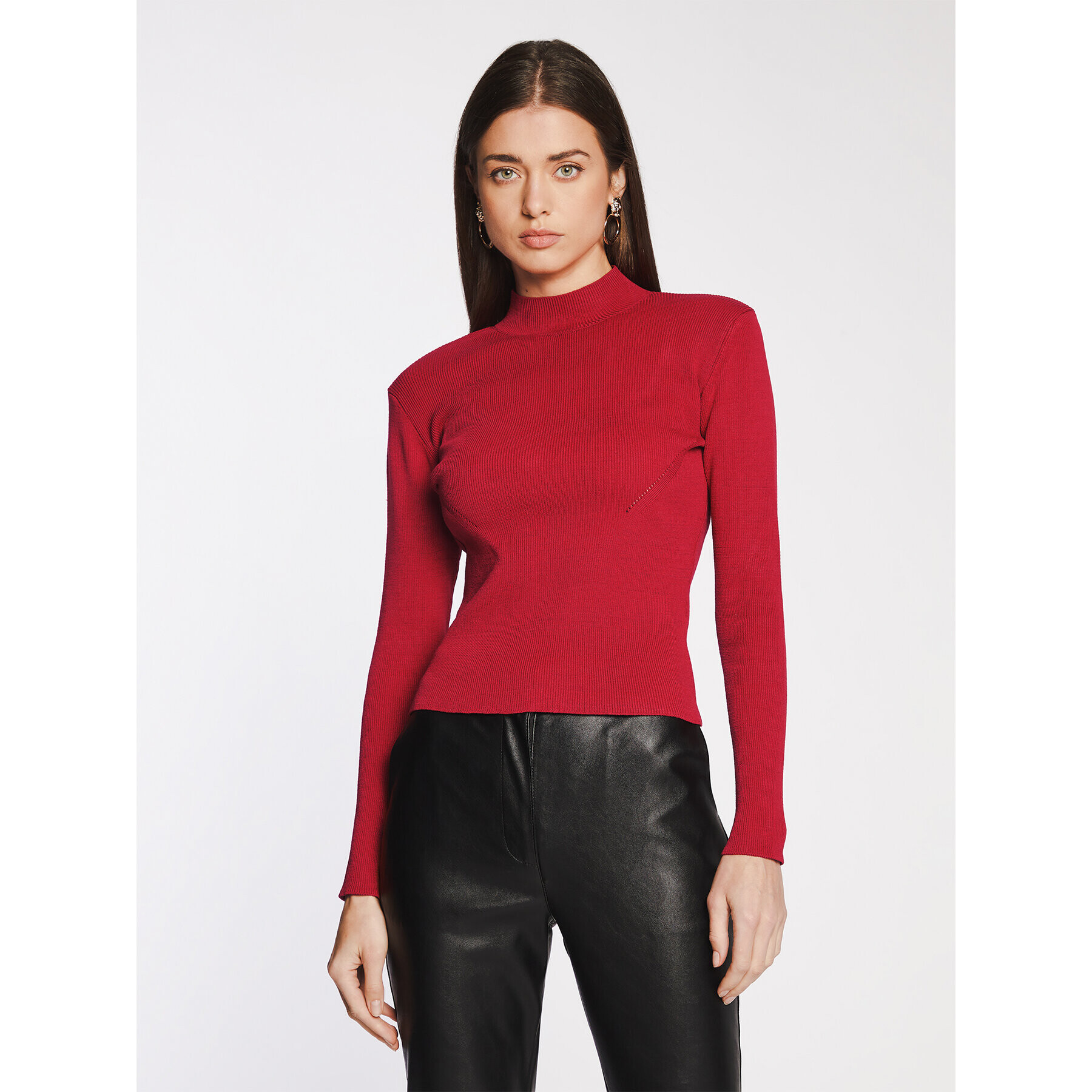 Rage Age Пуловер Lulu Червен Slim Fit - Pepit.bg