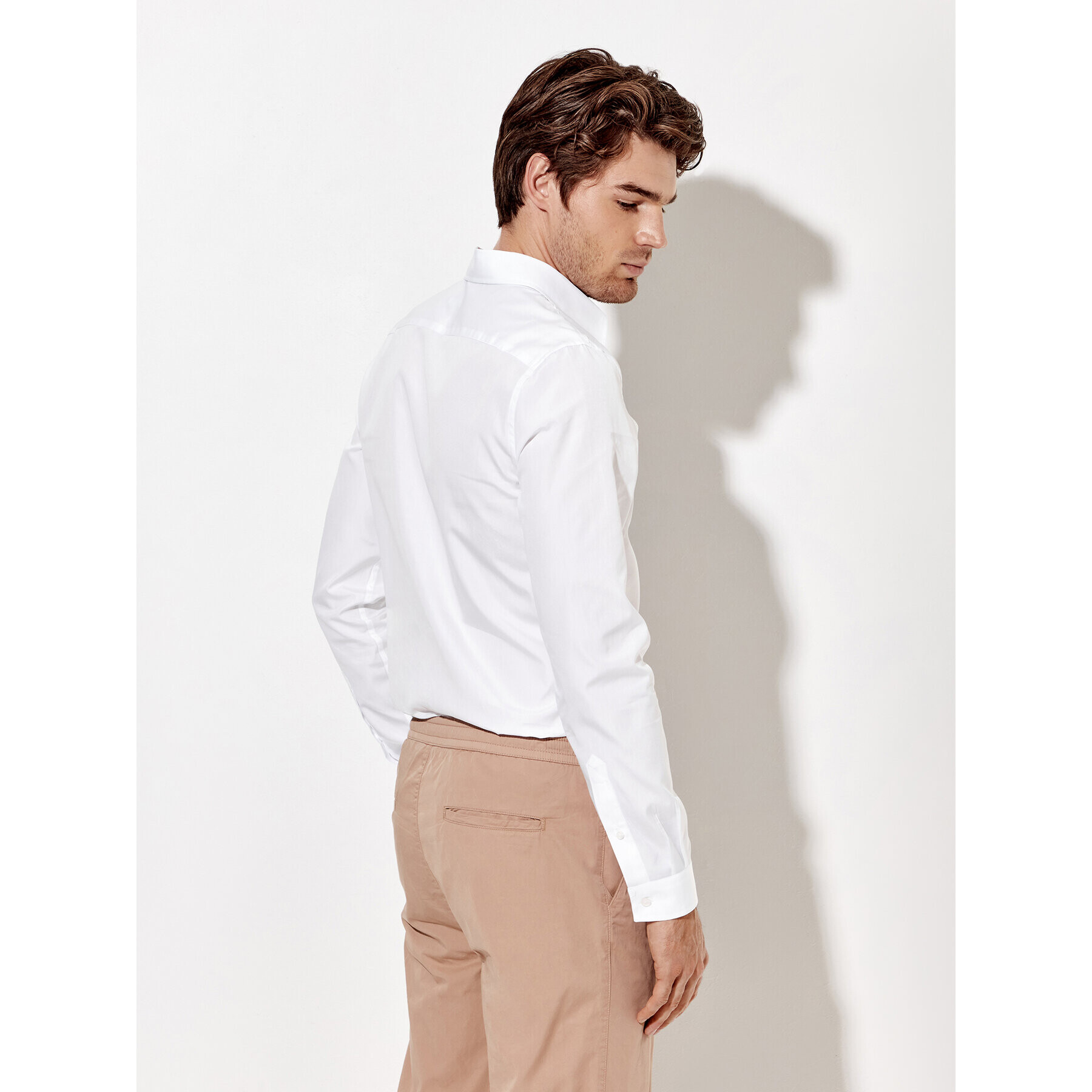 Rage Age Риза BlackJack Бял Slim Fit - Pepit.bg