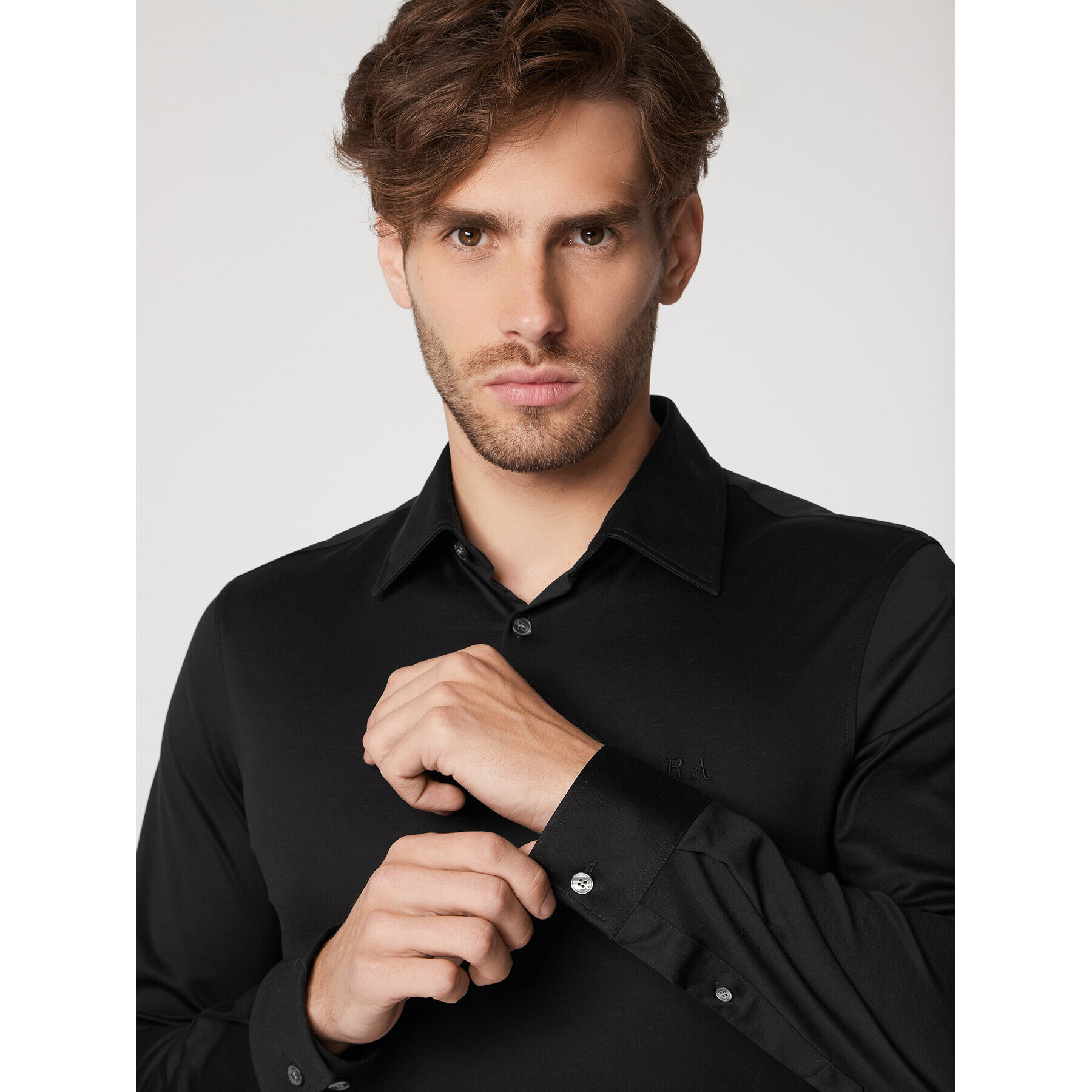 Rage Age Риза Mercury Черен Slim Fit - Pepit.bg